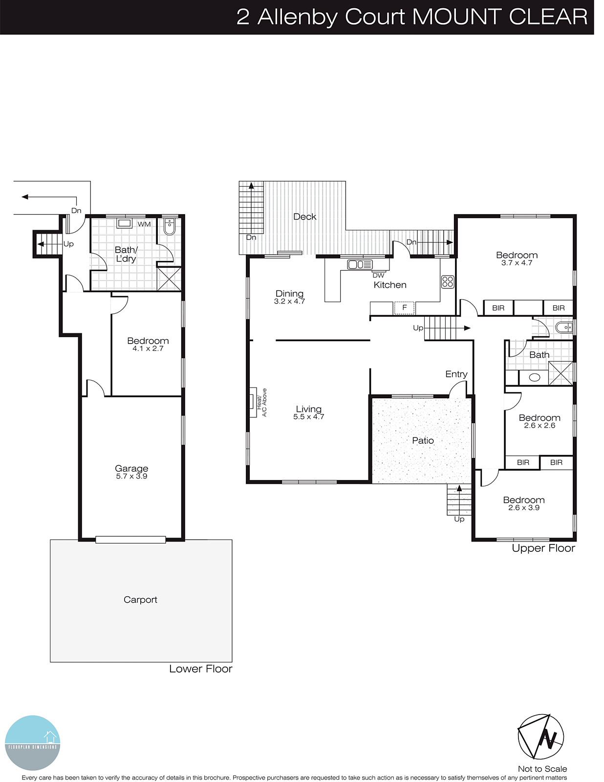 2 Allenby Court, Mount Clear VIC 3350 - Floorplan