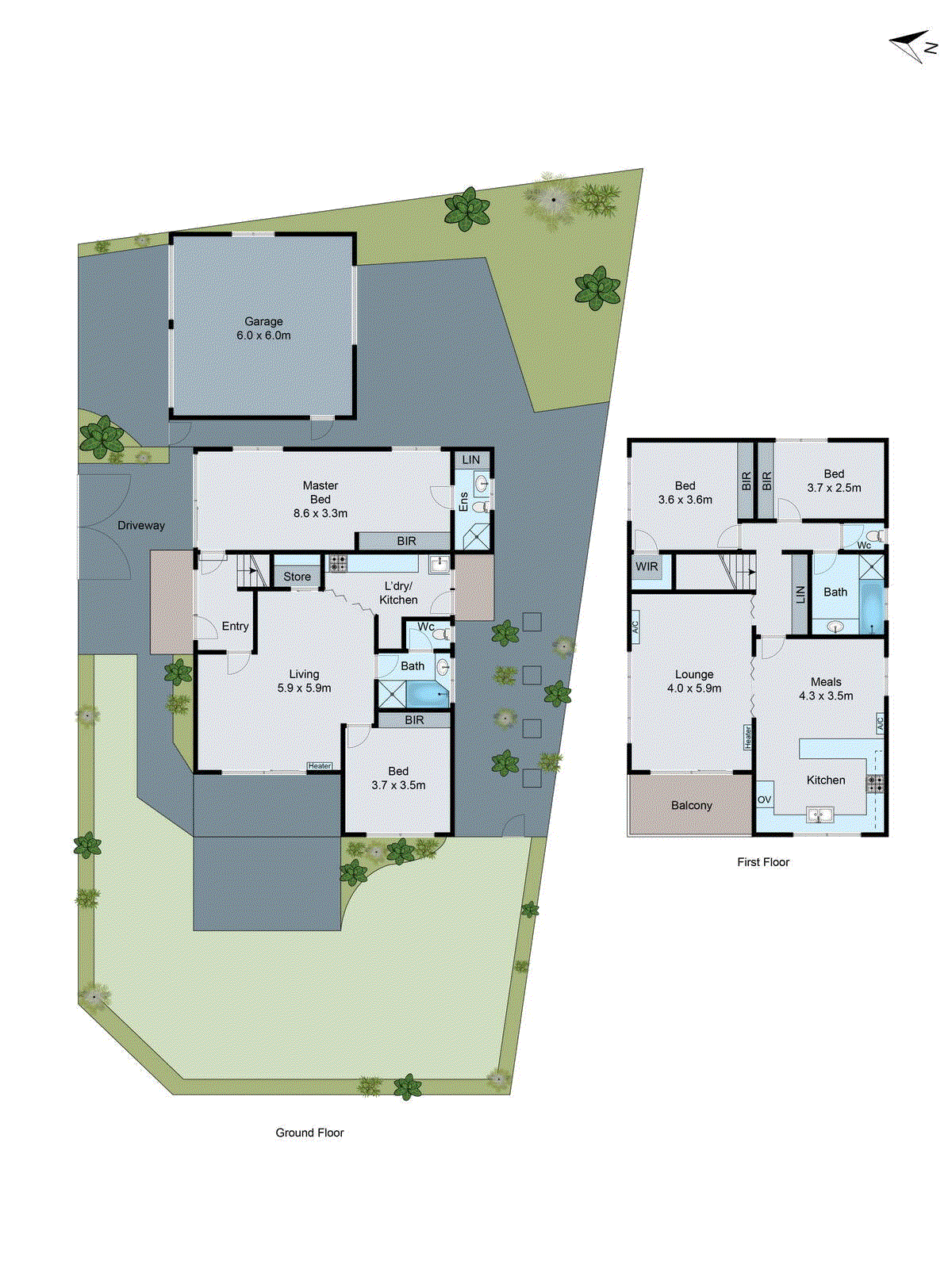 2 Ashleigh Crescent, Bell Park VIC 3215 - Floorplan