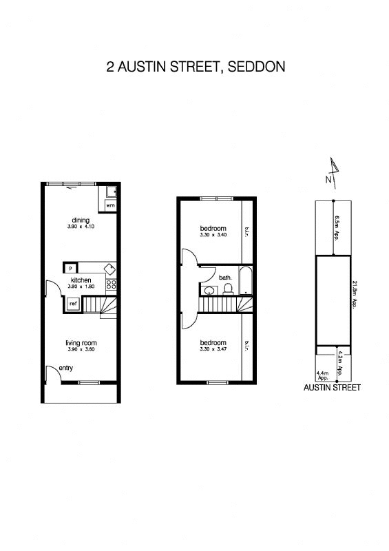 2 Austin Street, SEDDON VIC 3011 - Floorplan
