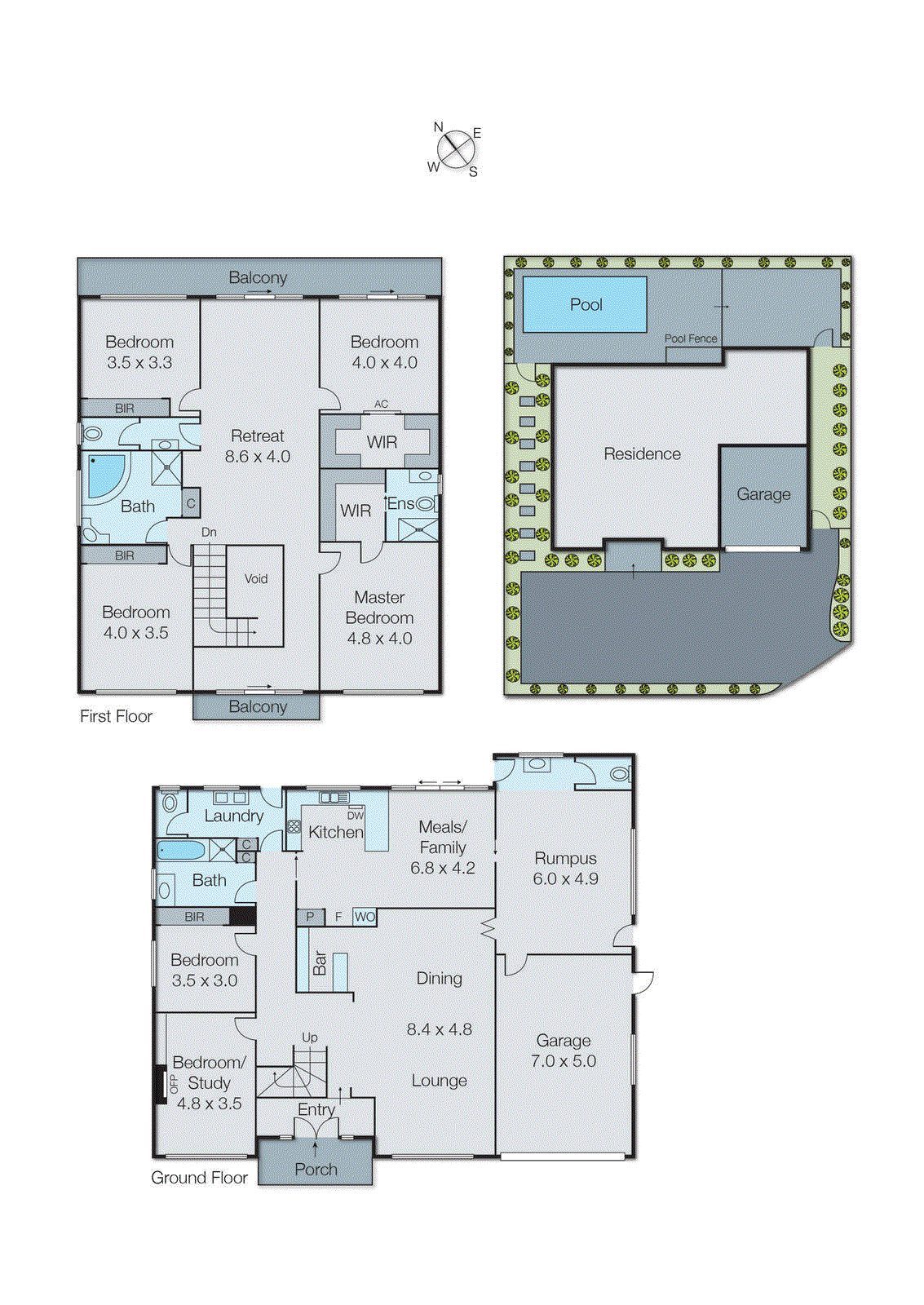 2 Avon Court, Mentone VIC 3194 - Floorplan