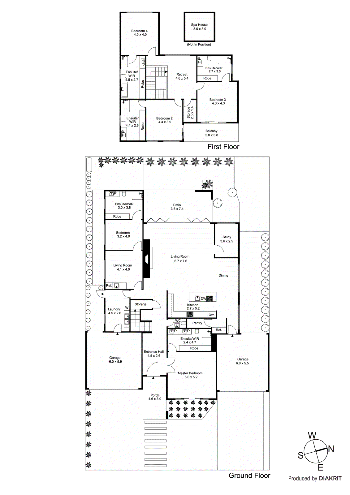 2 Aztec Court, Wheelers Hill VIC 3150 - Floorplan