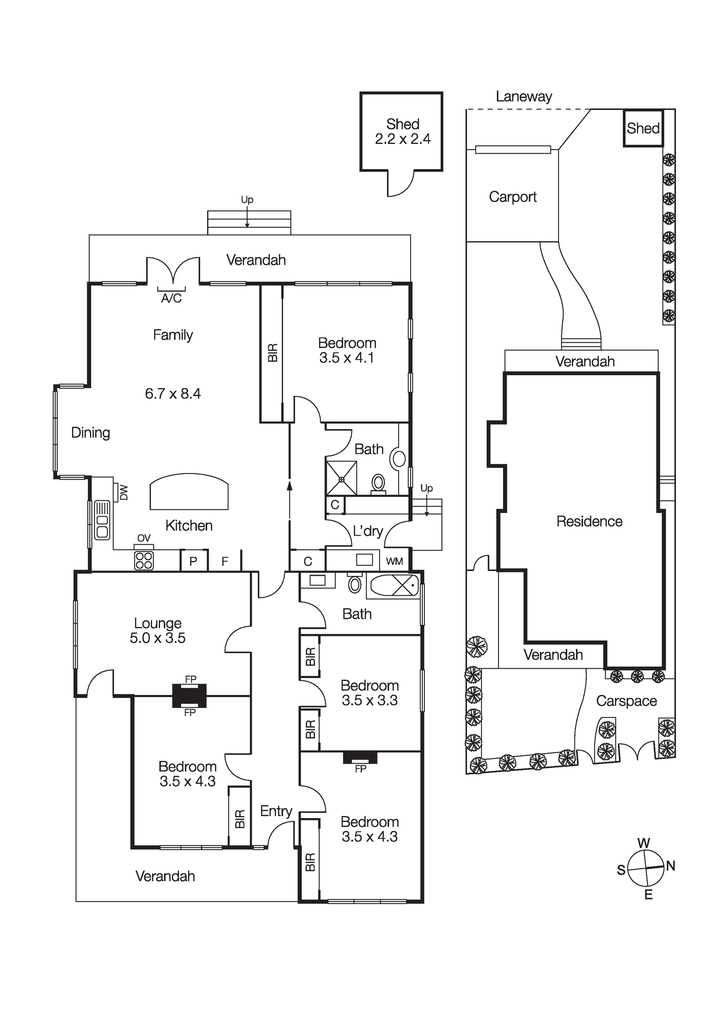 2 Baker  Street, BRIGHTON VIC 3186 - Floorplan