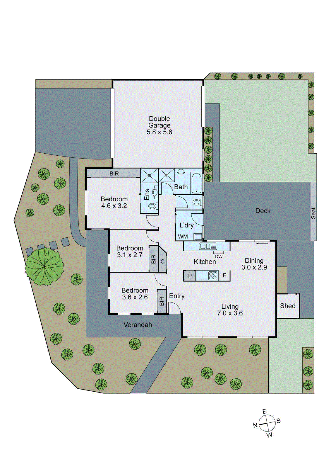 2 Baradine Street, Chadstone VIC 3148 - Floorplan