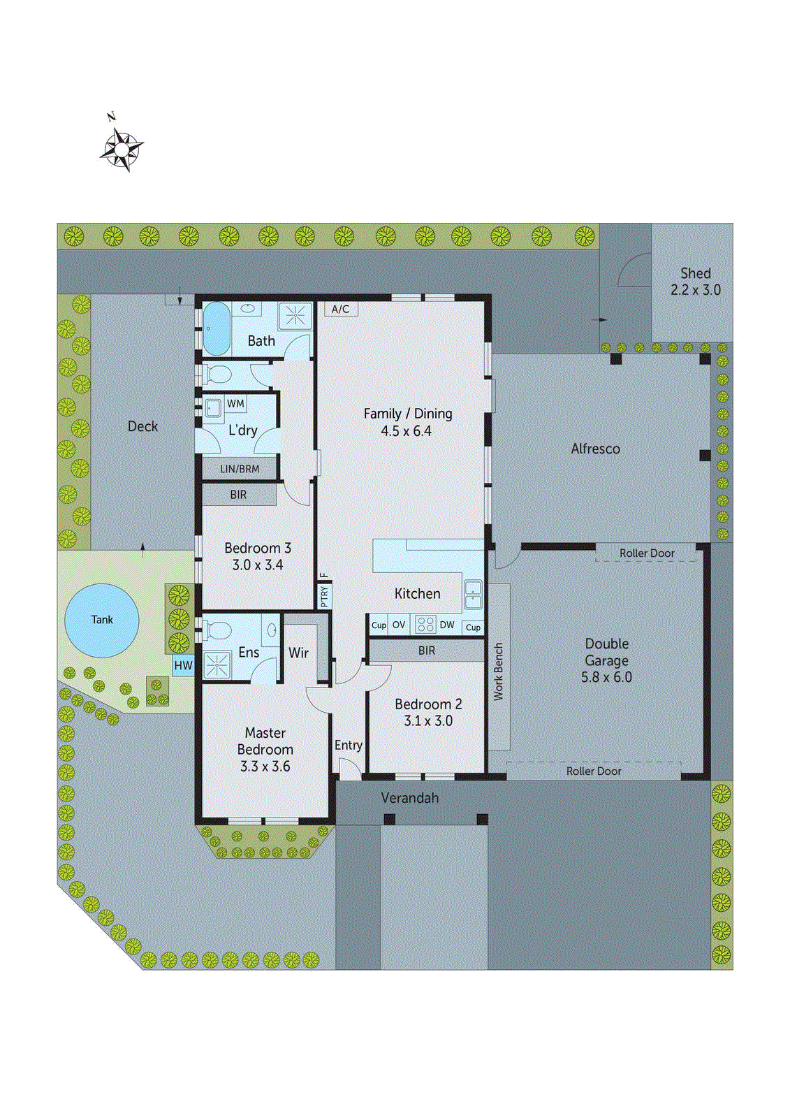 2 Bardoo Court, Leopold VIC 3224 - Floorplan