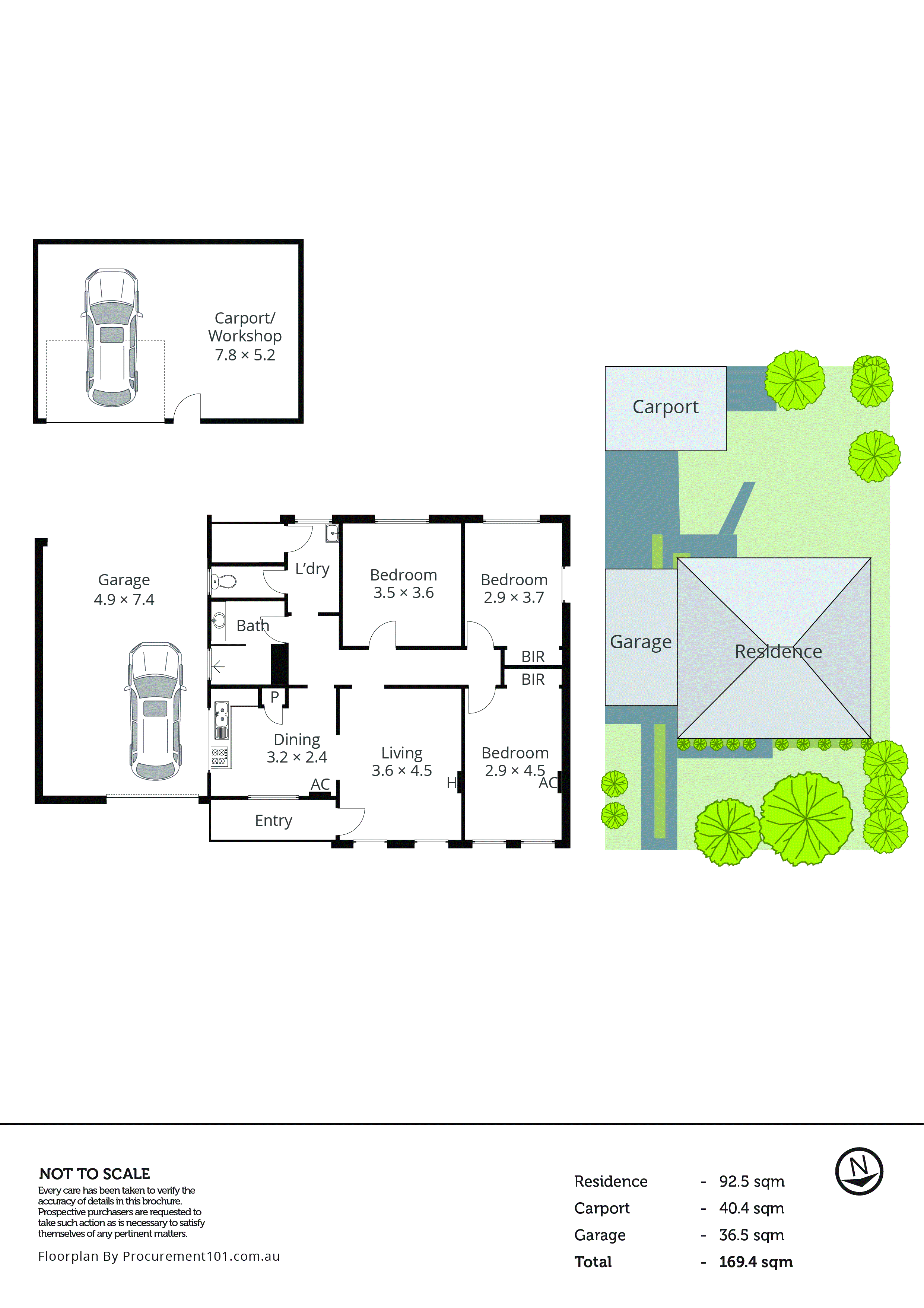 2 Barlow Street, Keysborough VIC 3173 - Floorplan