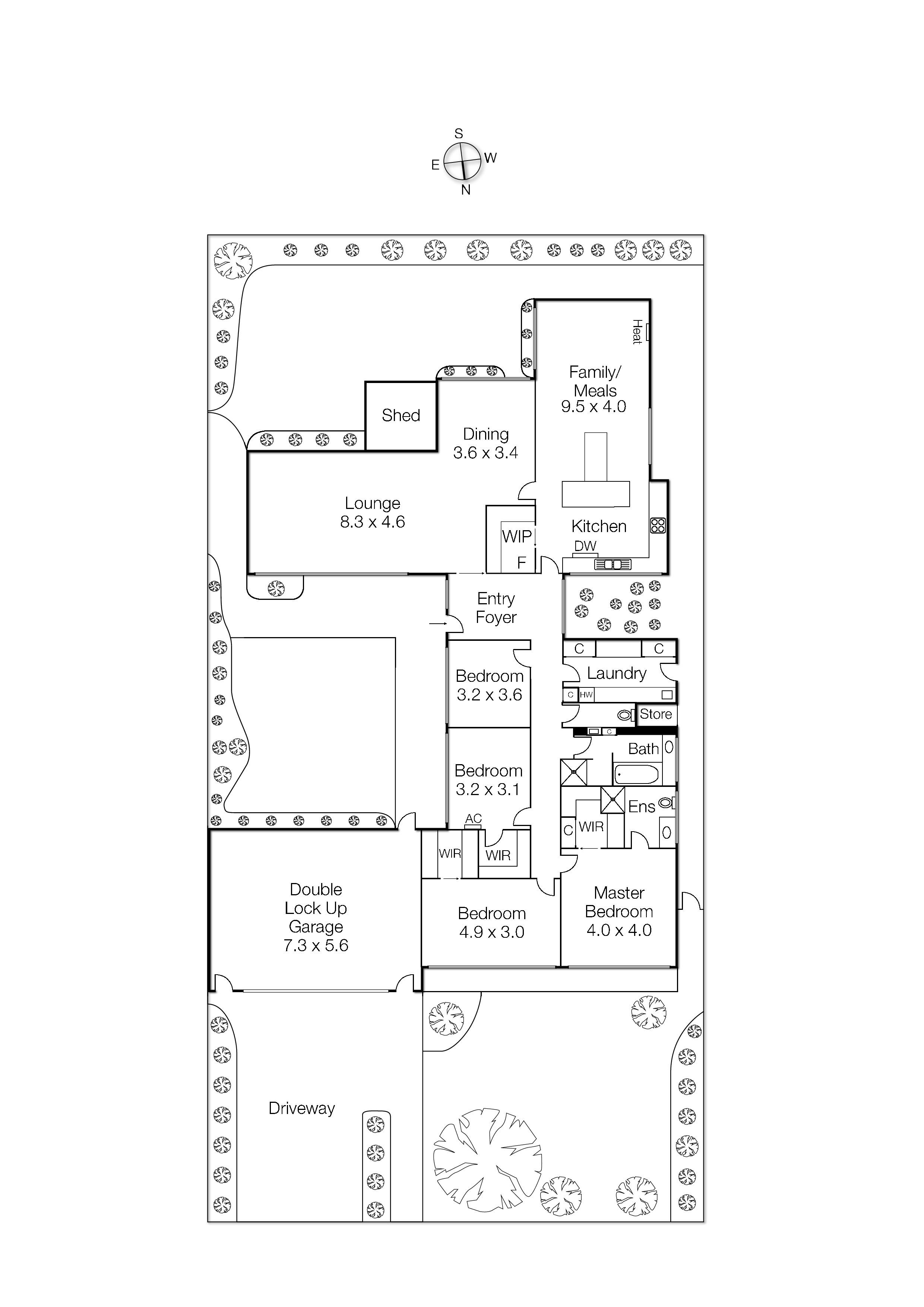 2 Bellaire Court, Beaumaris VIC 3193 - Floorplan