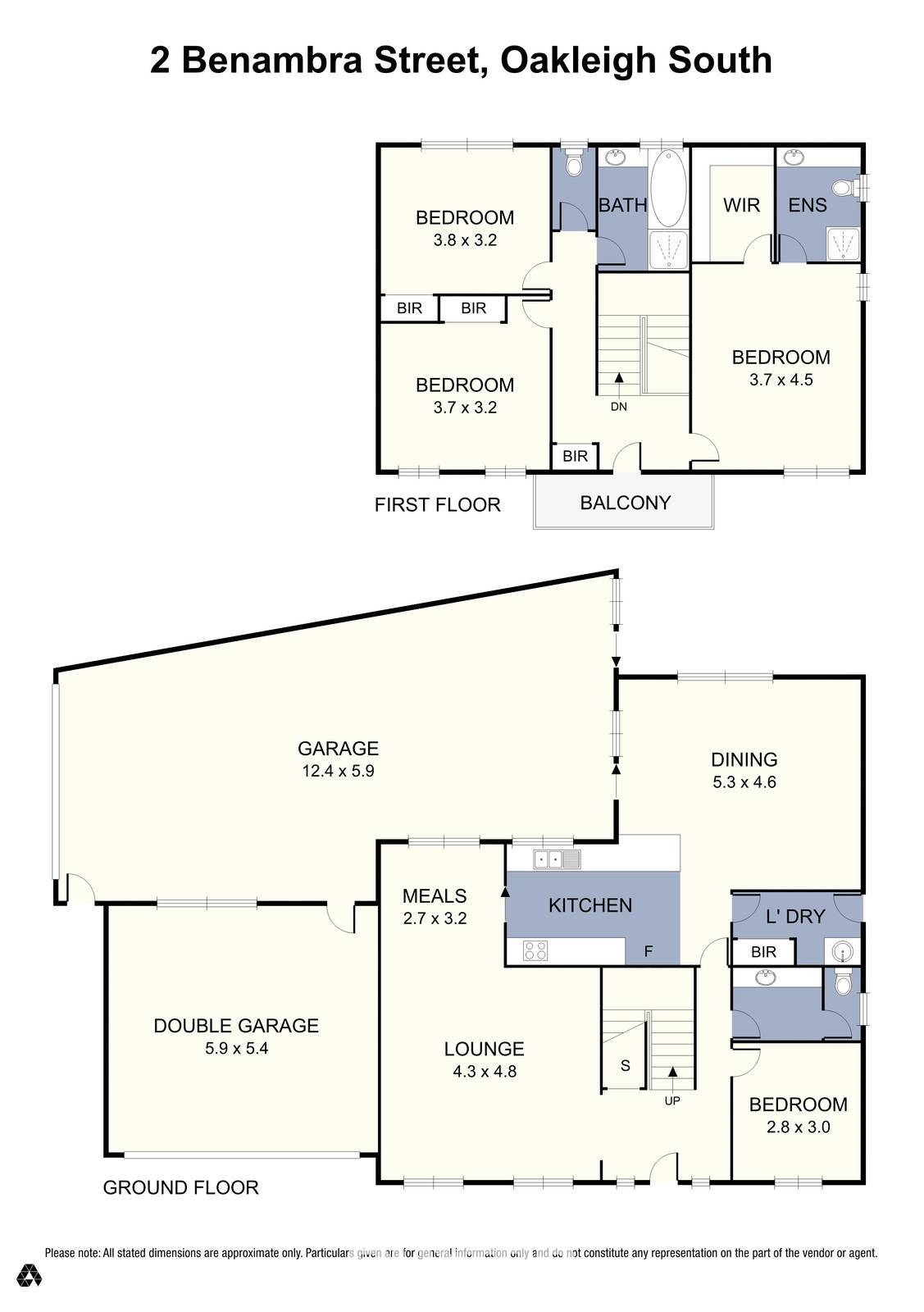 2 Benambra Street, Oakleigh South VIC 3167 - Floorplan