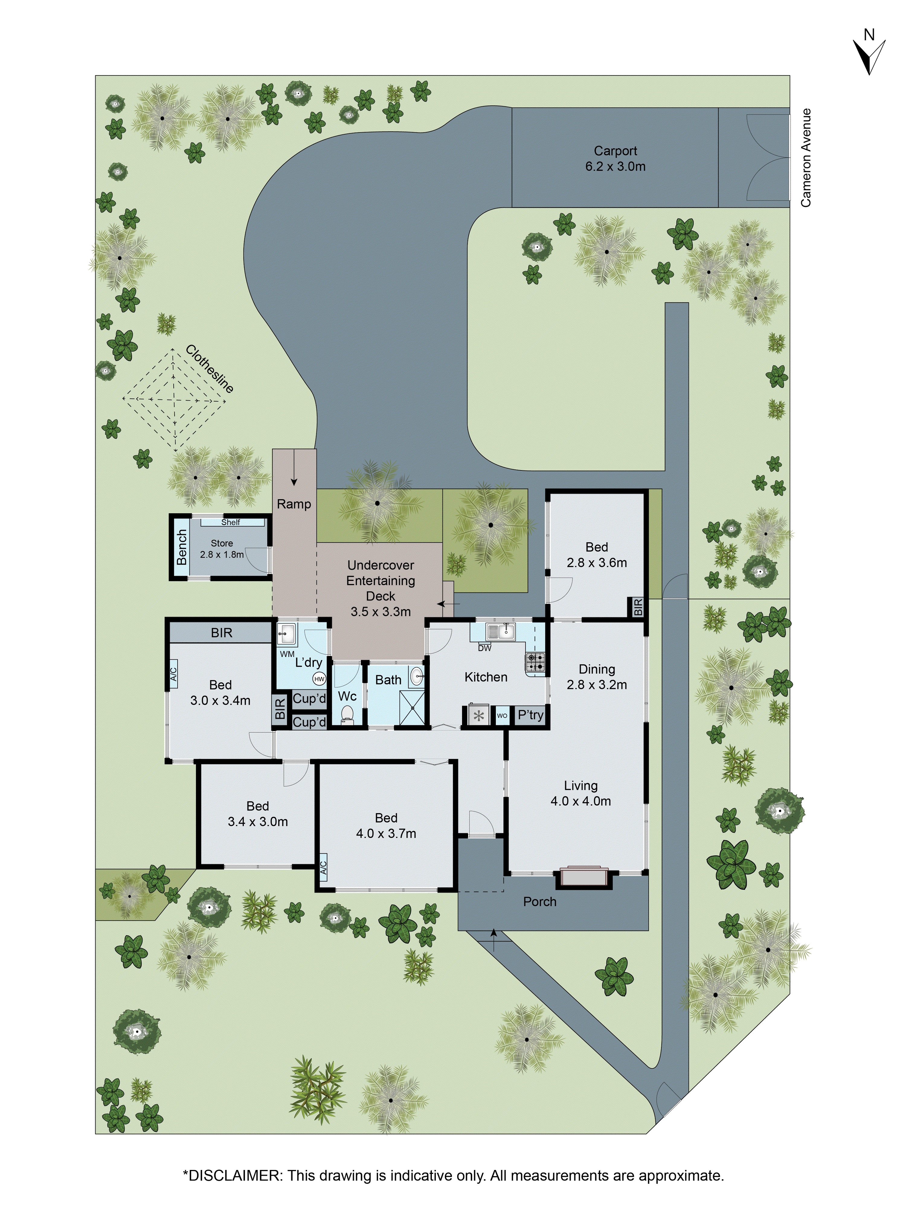 2 Beryl Avenue, Oakleigh South VIC 3167 - Floorplan