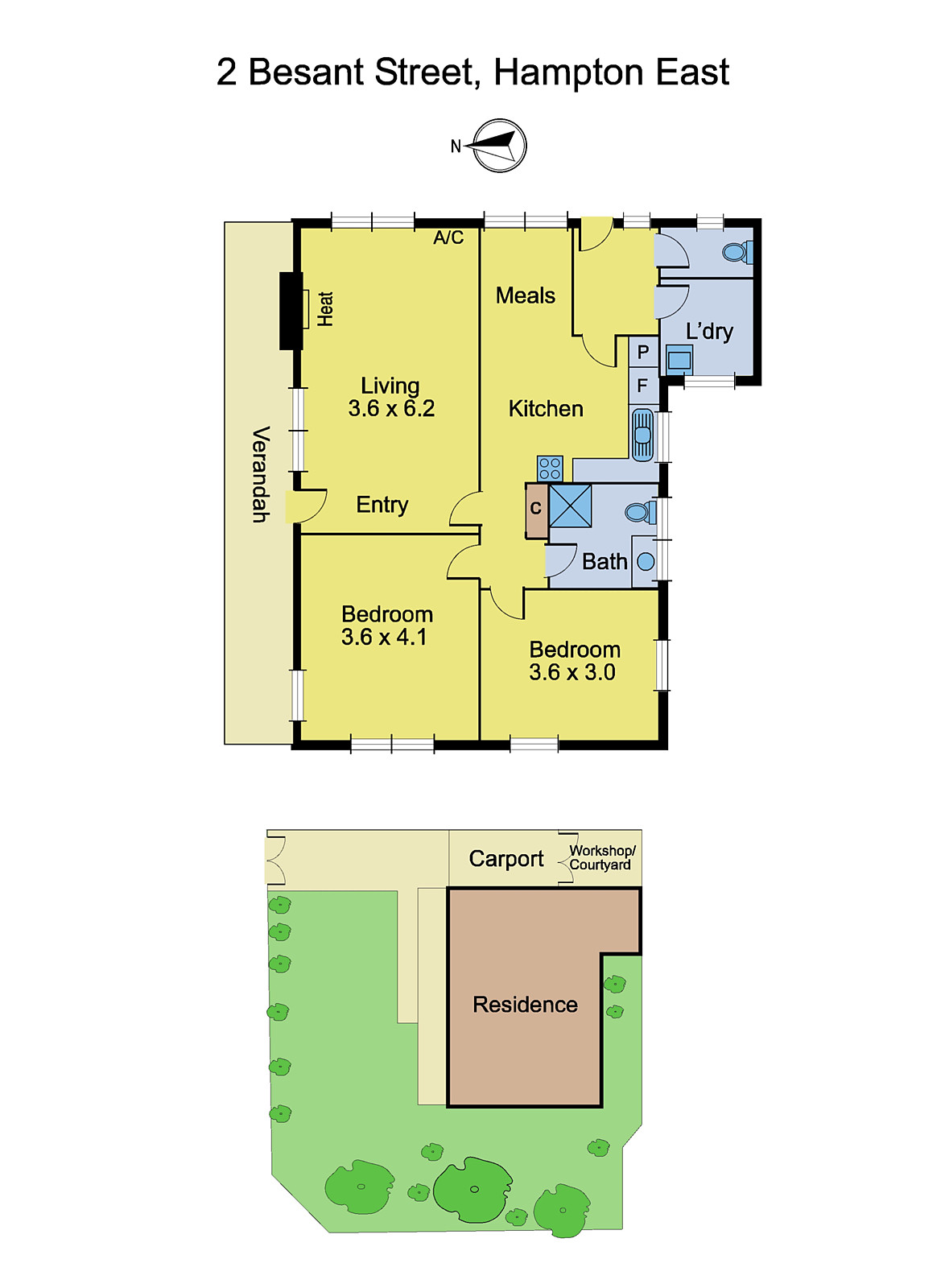 2 Besant Street, Hampton East VIC 3188 - Floorplan