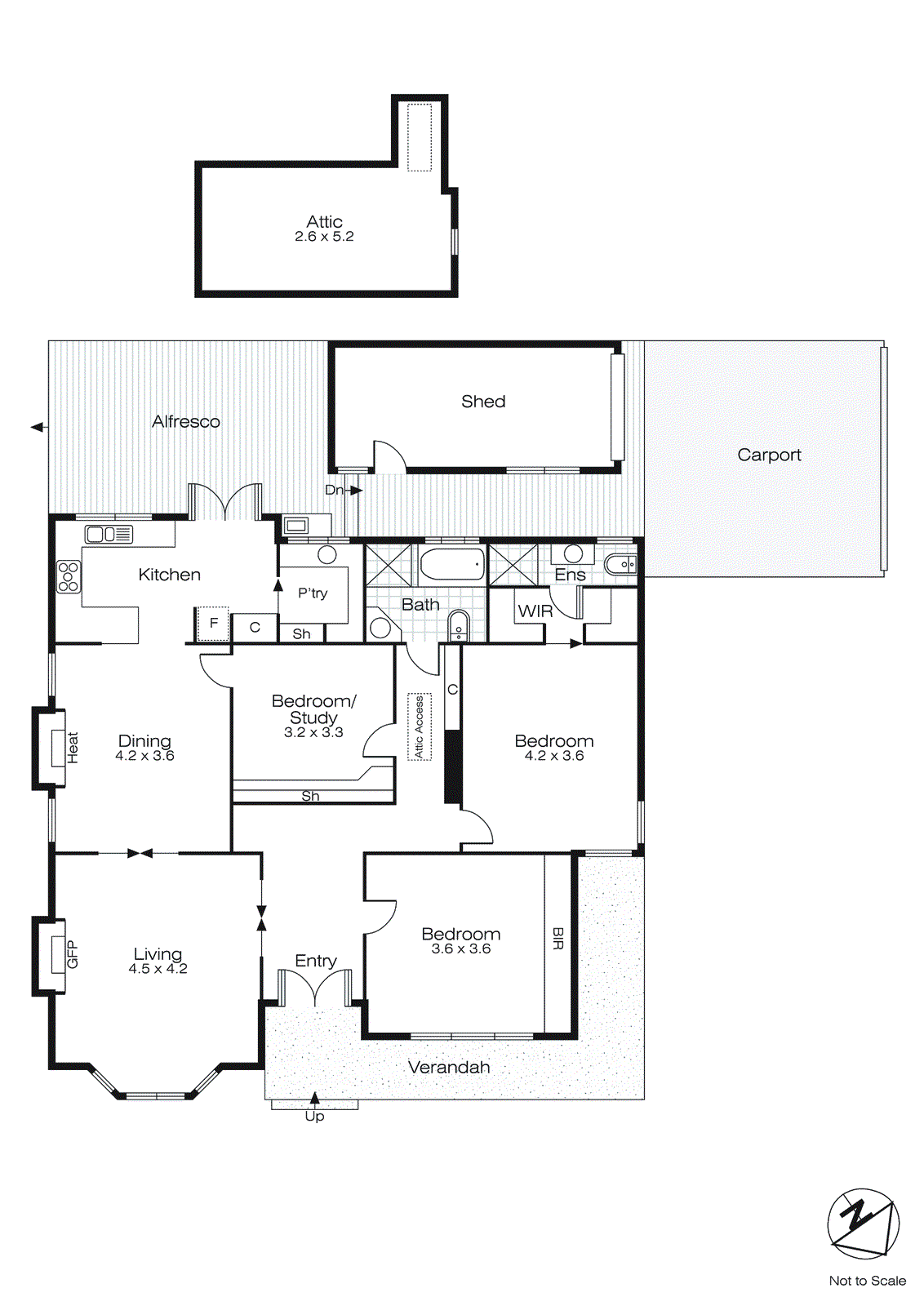 2 Blair Street, Golden Point VIC 3350 - Floorplan