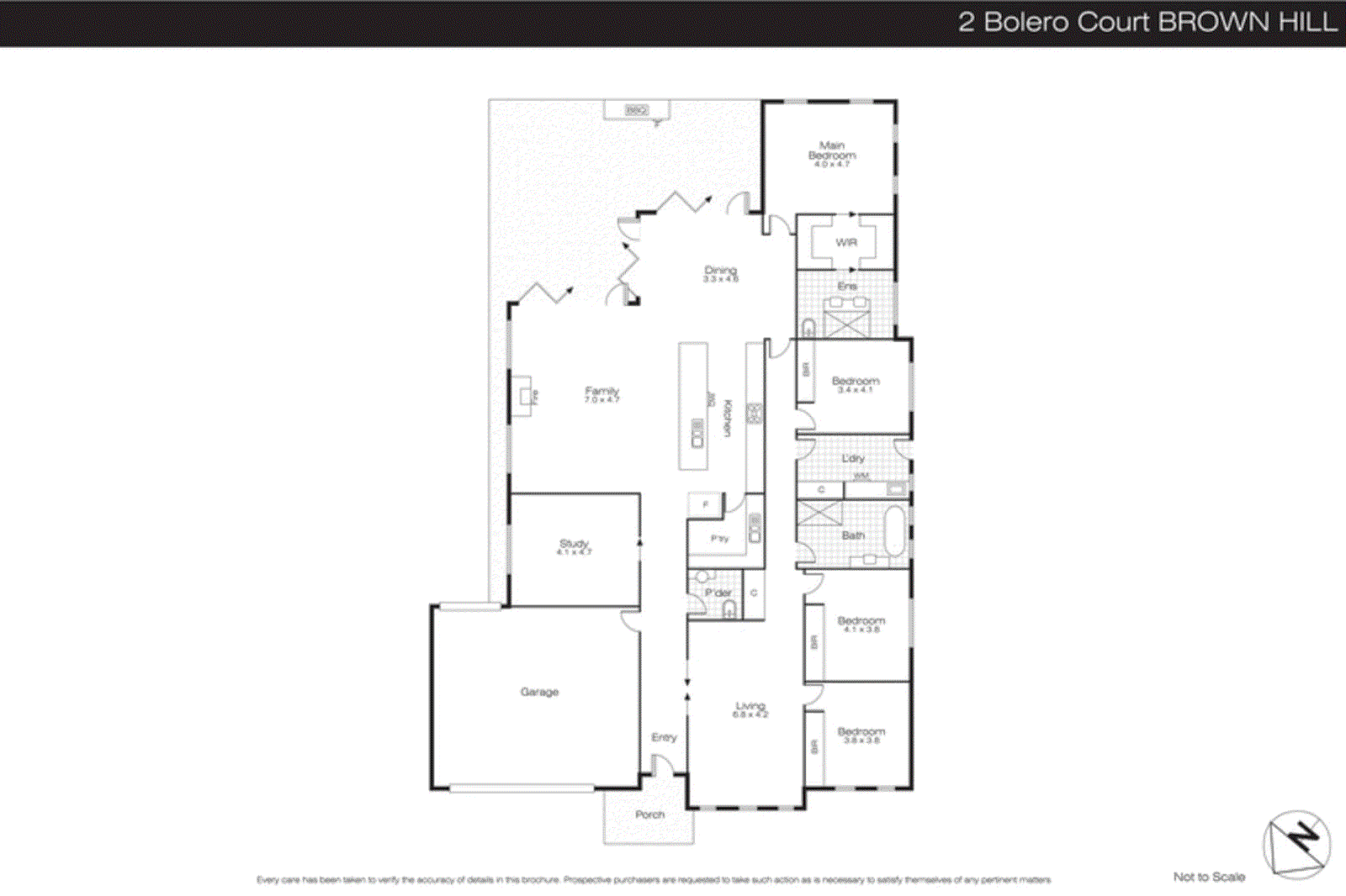 2 Bolero Court, Brown Hill VIC 3350 - Floorplan