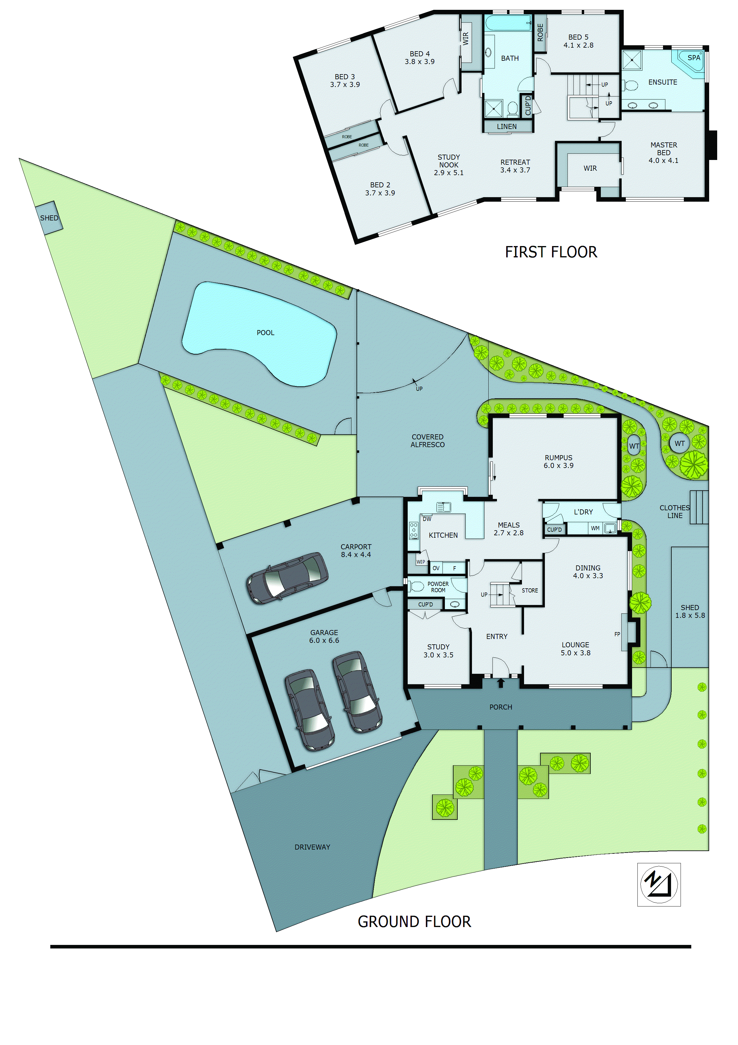 2 Branagan Drive, Aspendale Gardens VIC 3195 - Floorplan