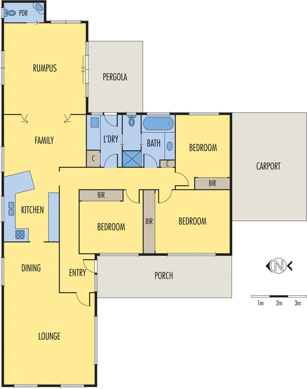 2 Burley Court, Mulgrave VIC 3170 - Floorplan