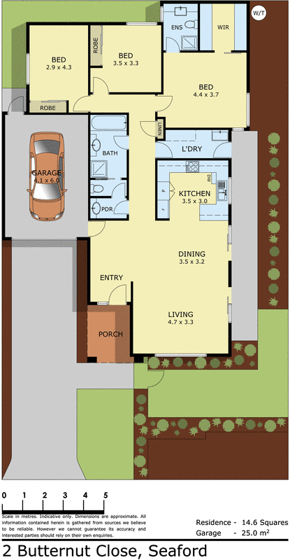 2 Butternut Close, Seaford VIC 3198 - Floorplan
