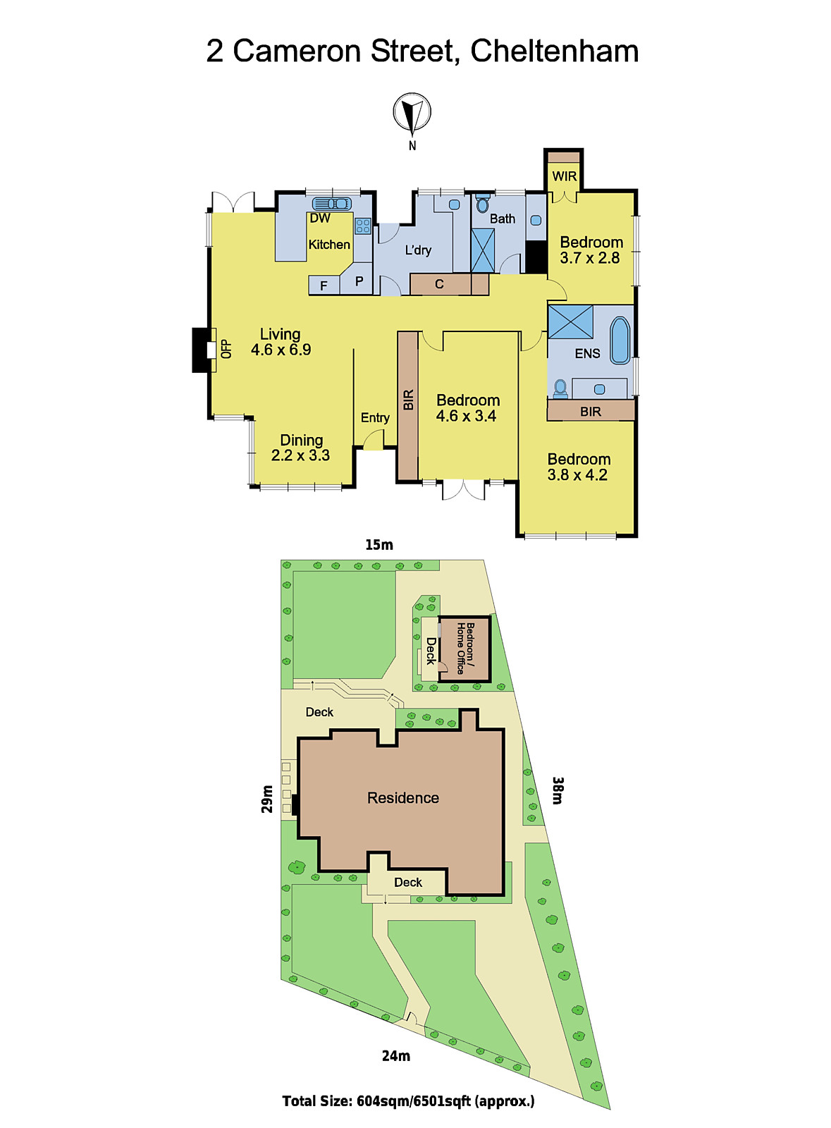 2 Cameron Street, Cheltenham VIC 3192 - Floorplan