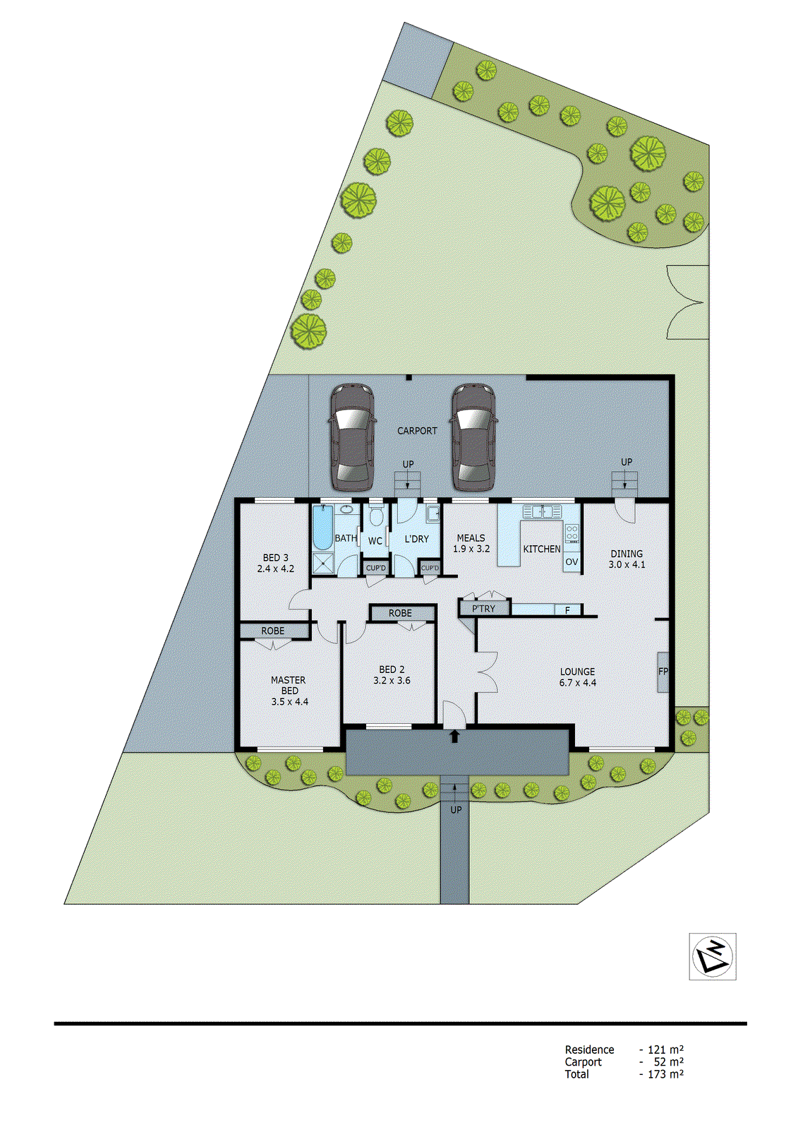 2 Campbell Grove, Dingley Village VIC 3172 - Floorplan