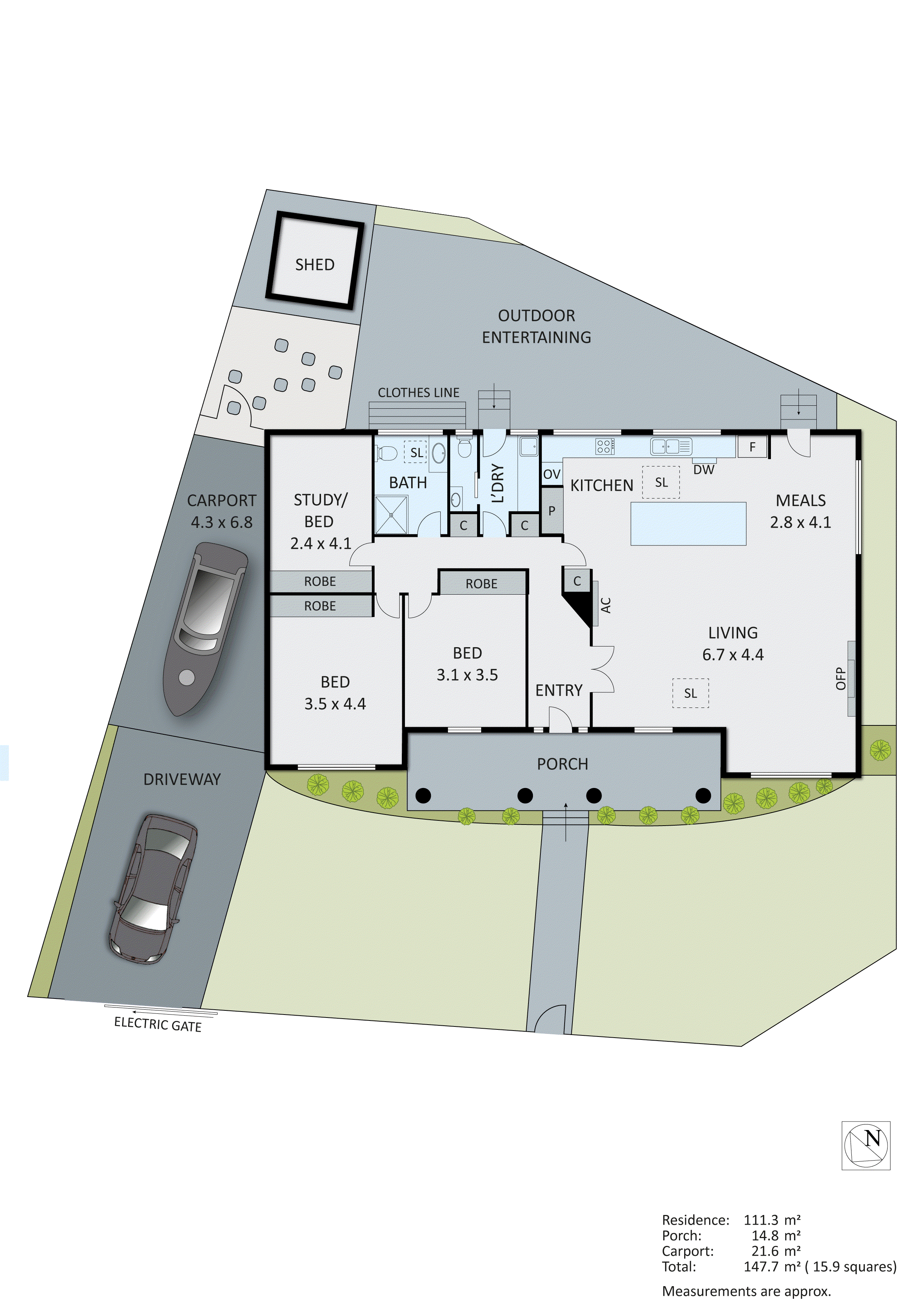 2 Campbell Grove, Dingley Village VIC 3172 - Floorplan