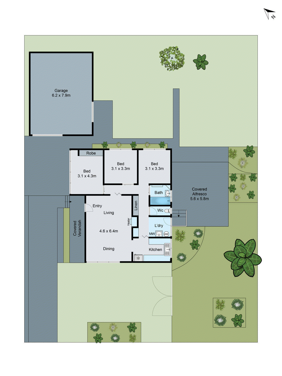 2 Canadian Parade, Corio VIC 3214 - Floorplan