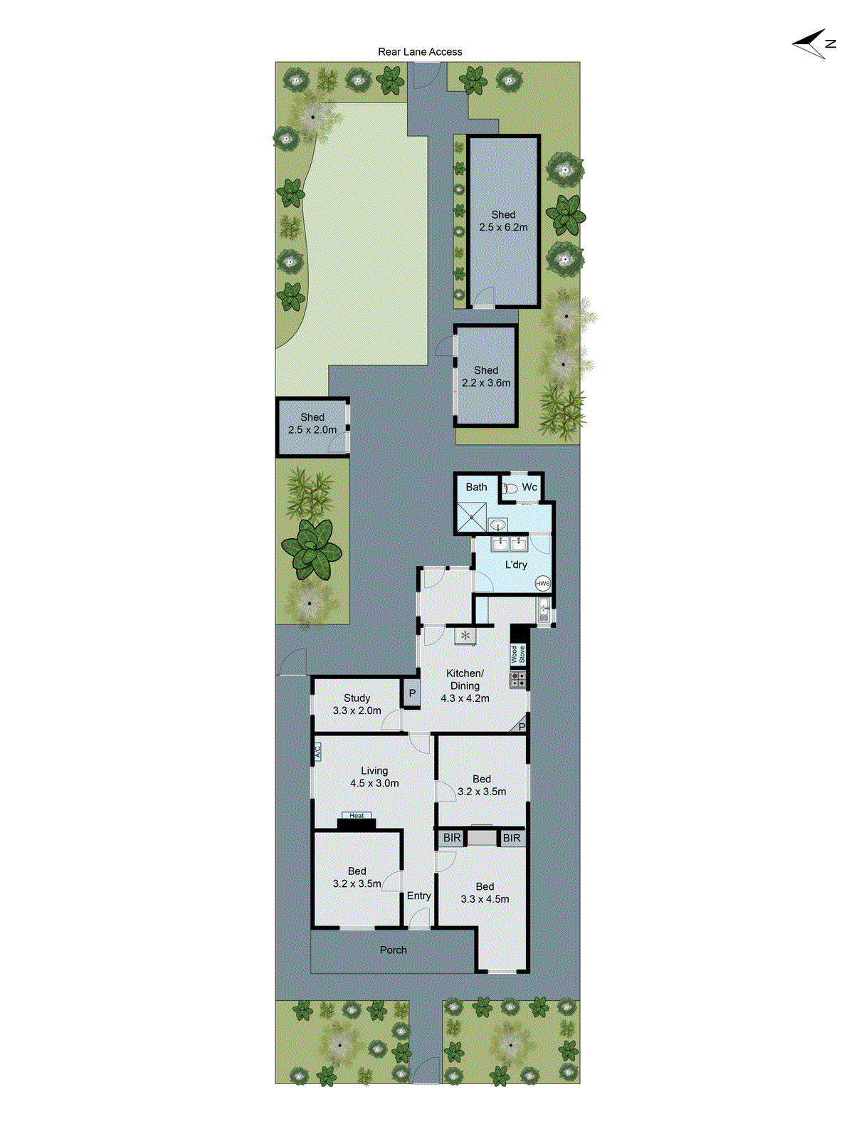 2 Carrington Street, Thomson VIC 3219 - Floorplan