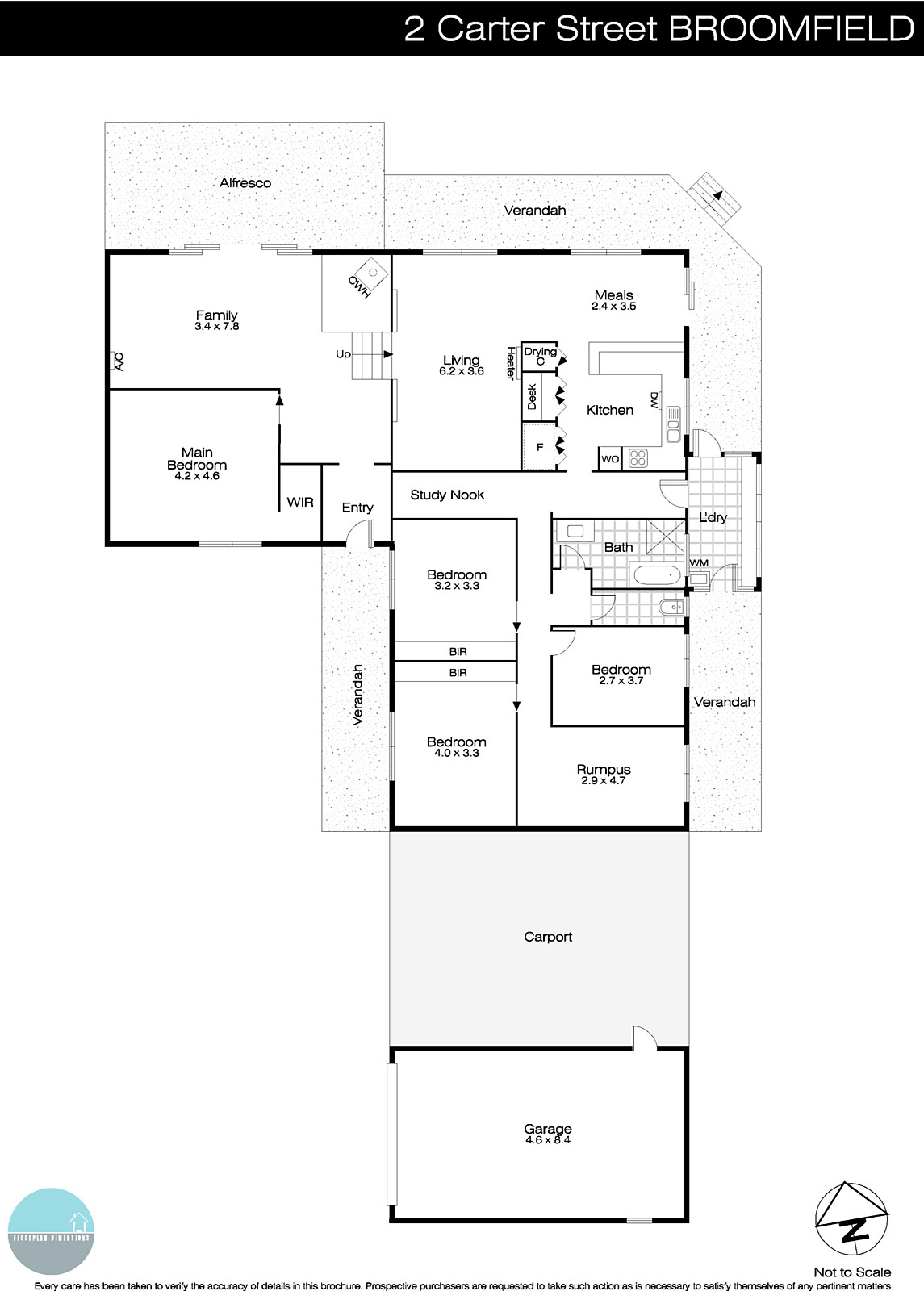 2 Carter Street, Broomfield VIC 3364 - Floorplan