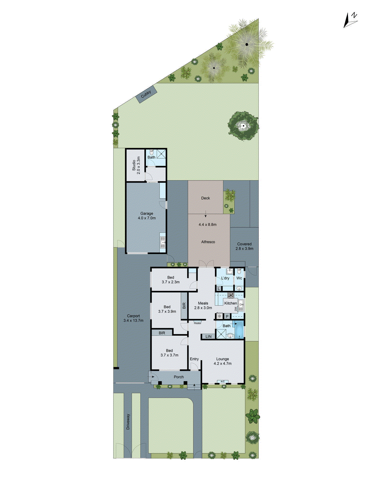 2 Castle Court, Bell Park VIC 3215 - Floorplan