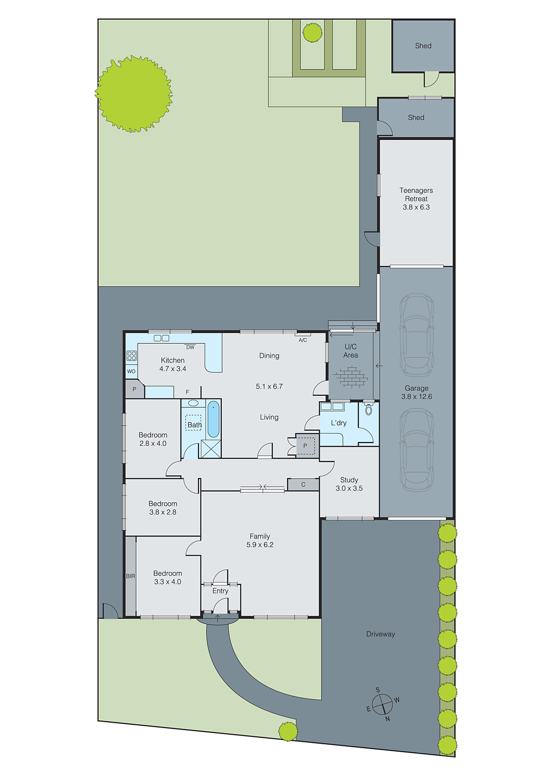 2 Cecil Court, Newcomb VIC 3219 - Floorplan