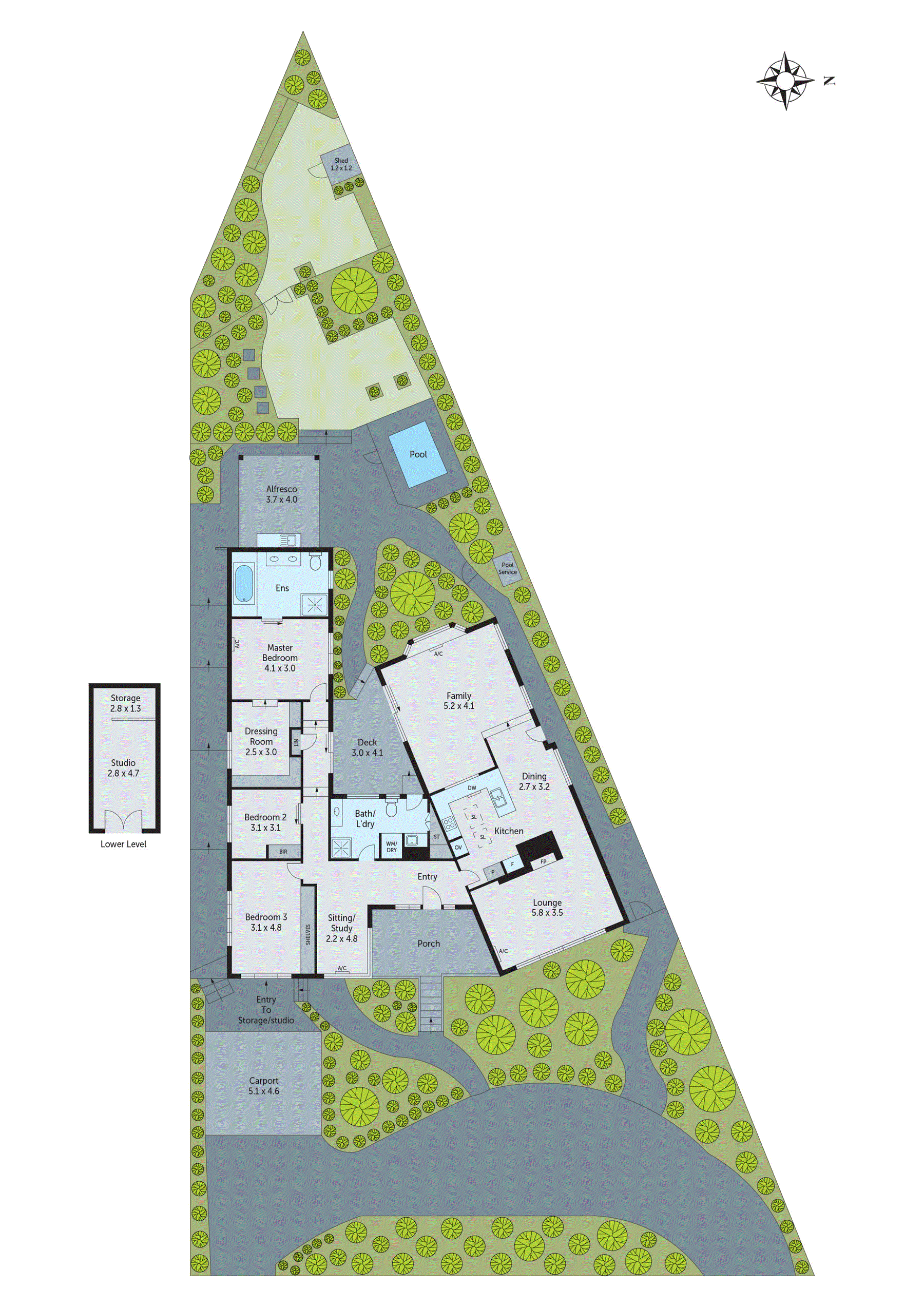 2 Cedar Grove, Highton VIC 3216 - Floorplan