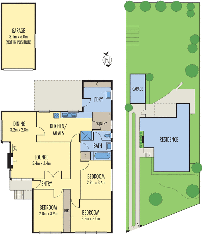 2 Chandler Grove, Burwood VIC 3125 - Floorplan