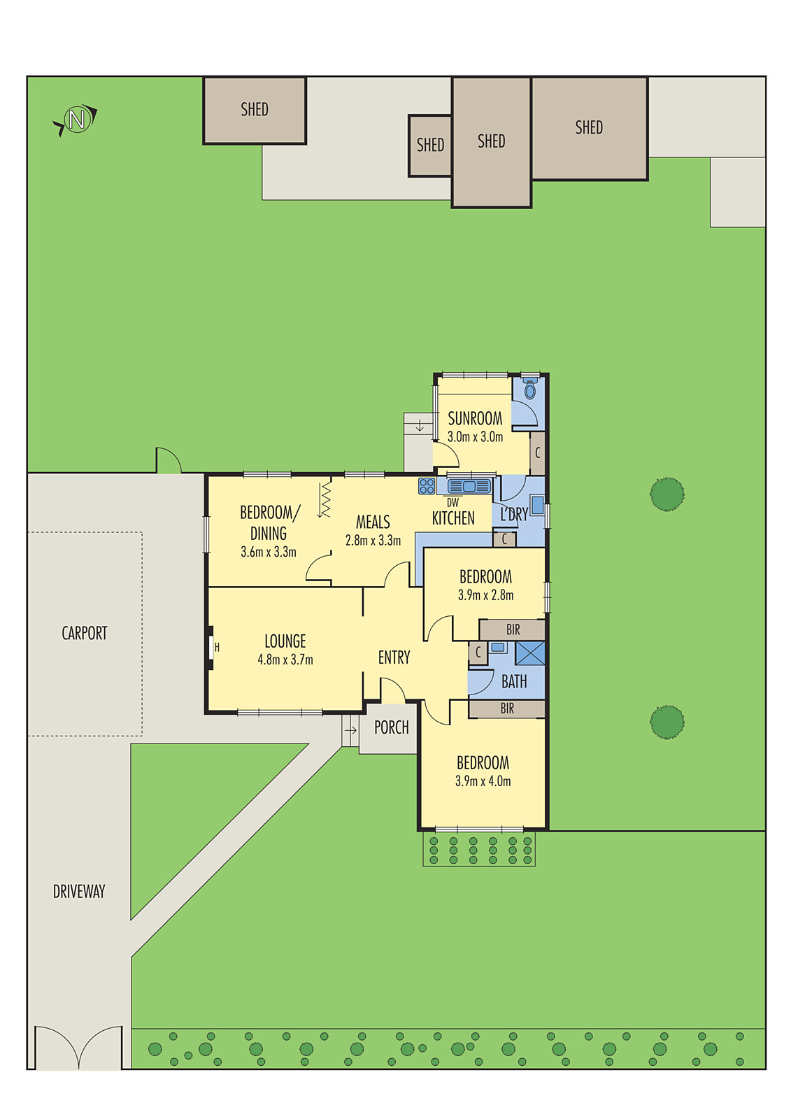 2 Charlotte Street, Clayton South VIC 3169 - Floorplan