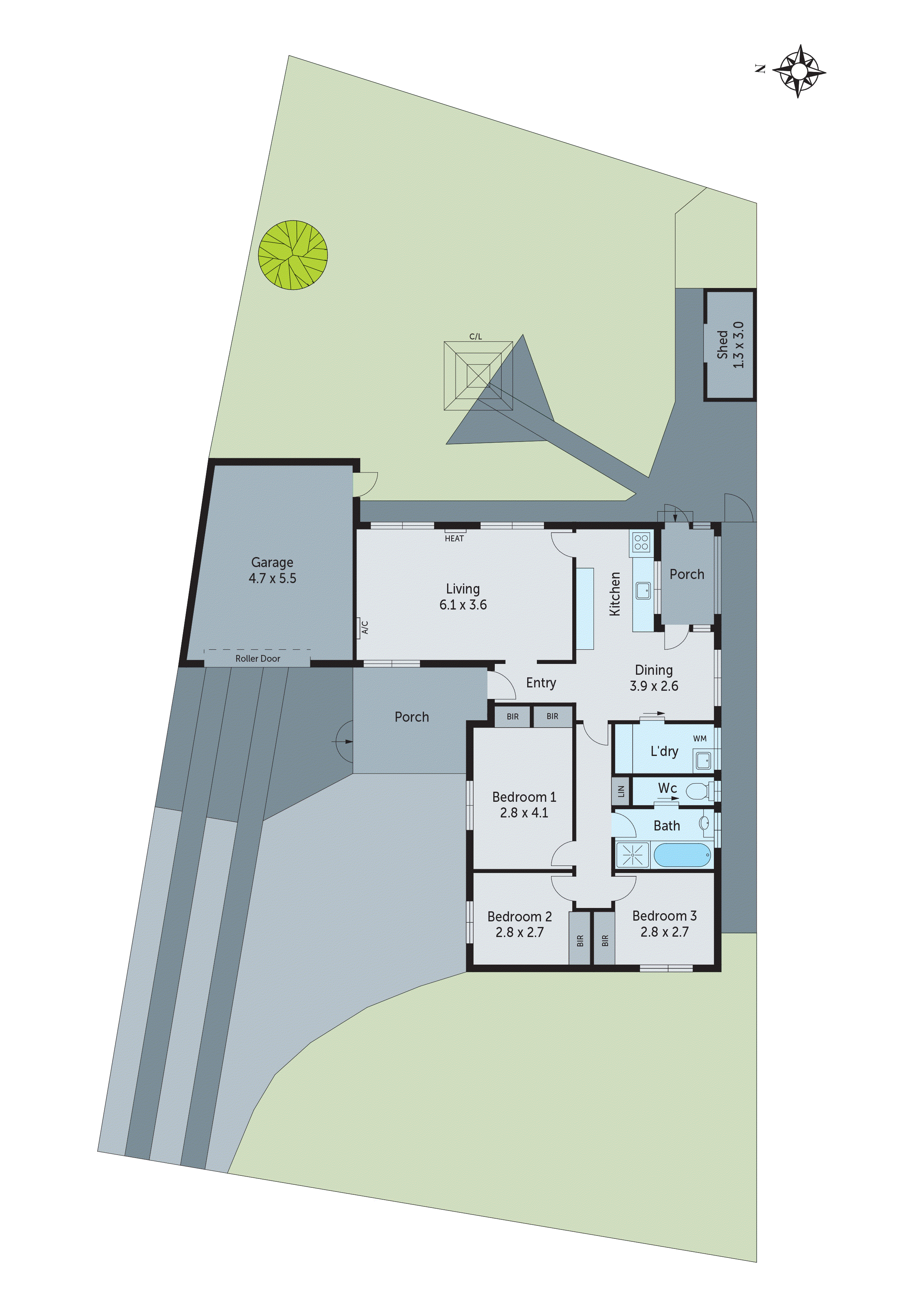 2 Cheshire Street, Corio VIC 3214 - Floorplan