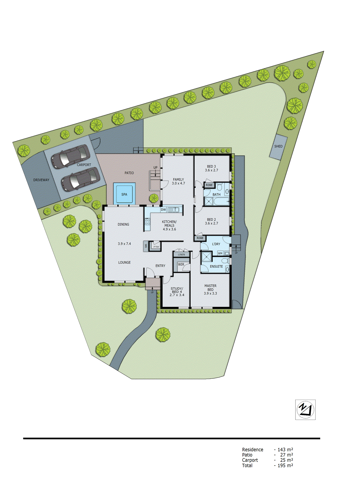 2 Chipp Court, Dingley Village VIC 3172 - Floorplan