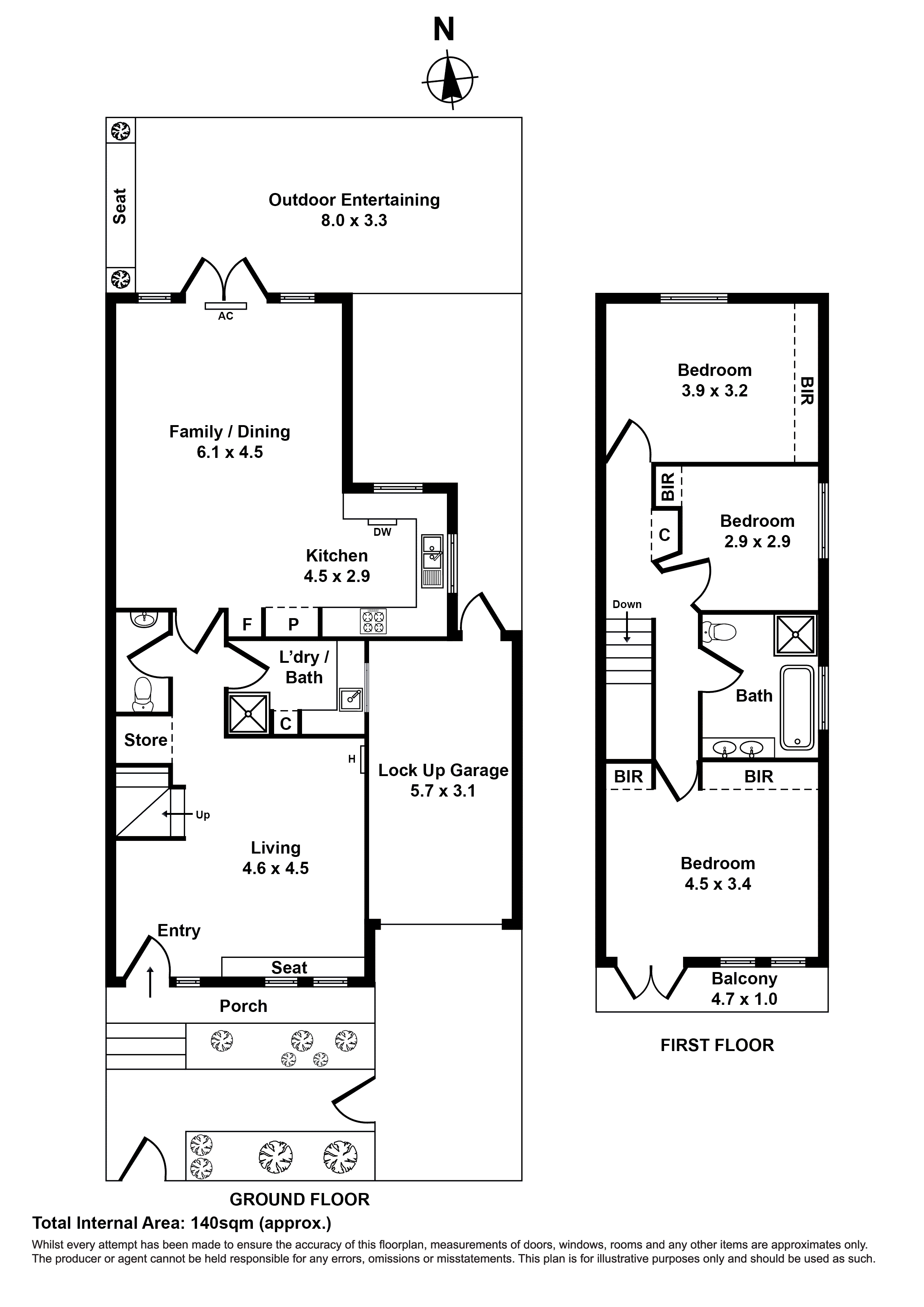 2 Clarendon Street, Yarraville VIC 3013 - Floorplan