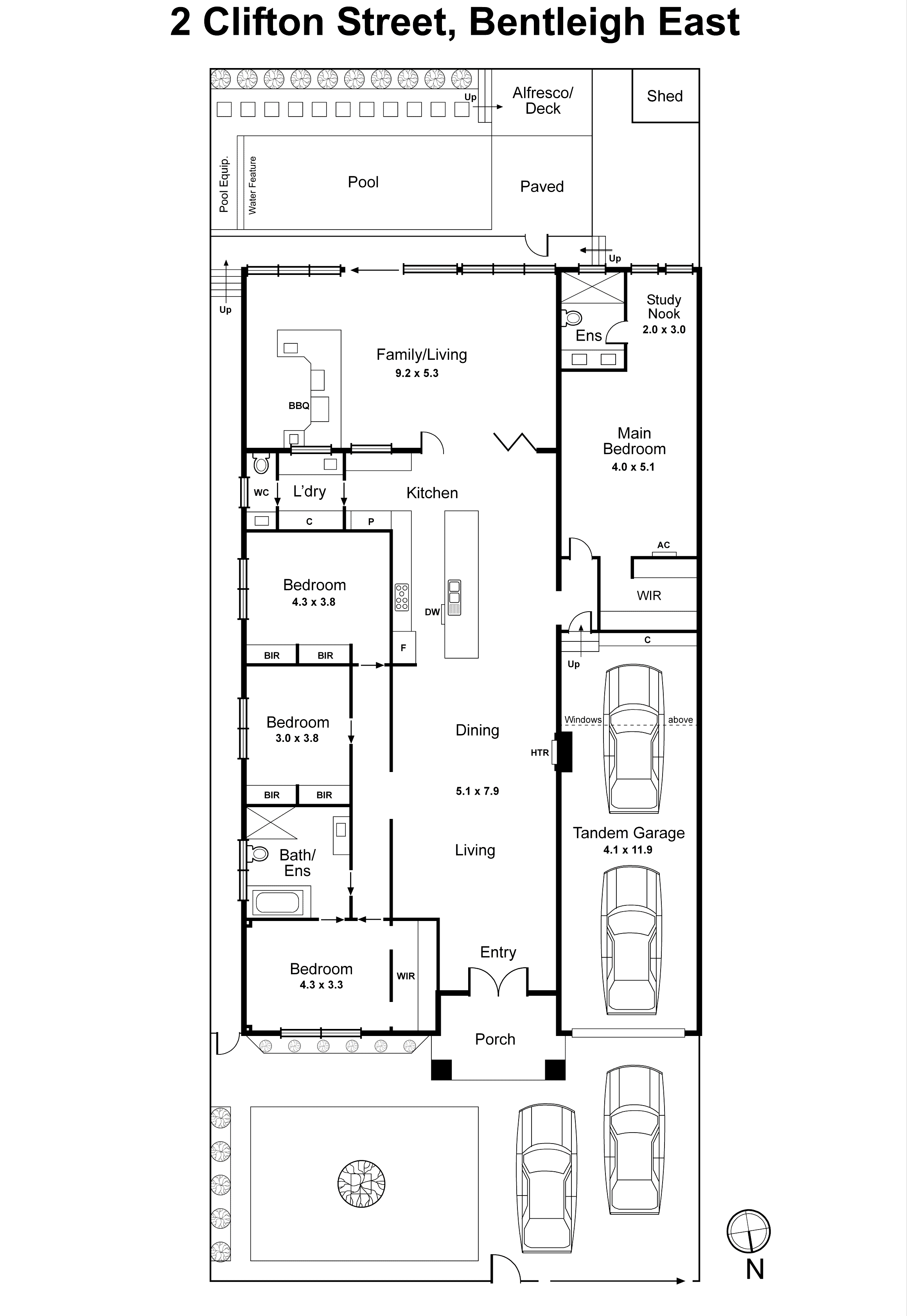 2 Clifton Street, Bentleigh East VIC 3165 - Floorplan