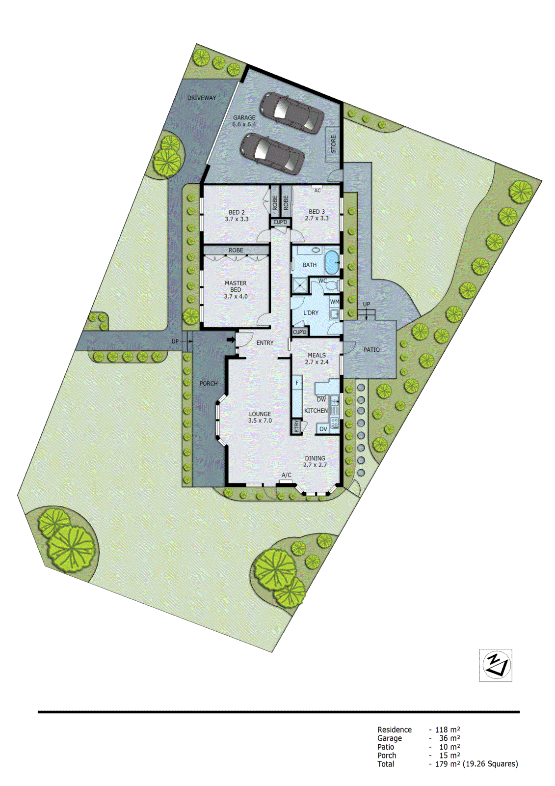 2 Club Court, Dingley Village VIC 3172 - Floorplan