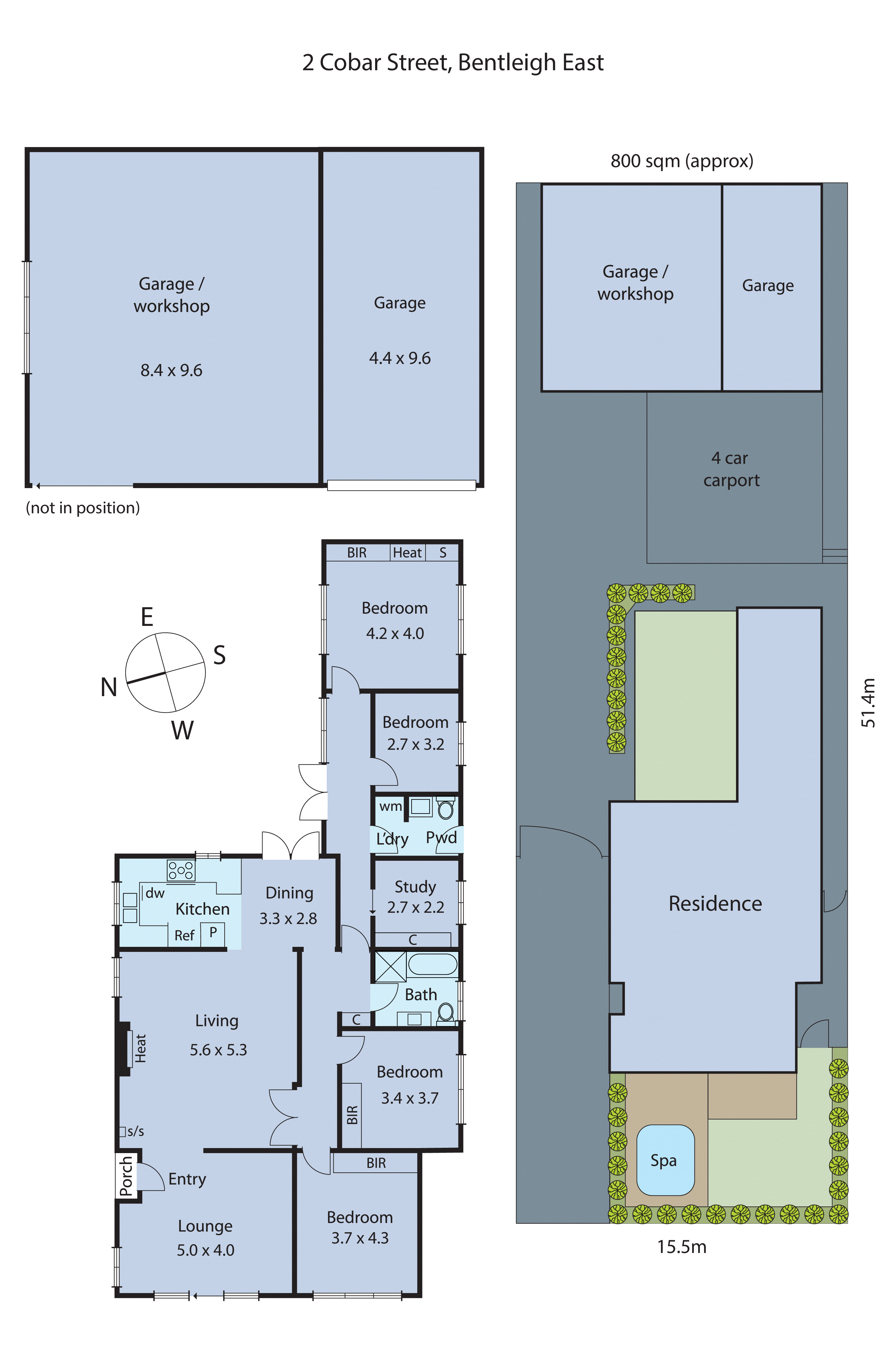 2 Cobar Street, Bentleigh East VIC 3165 - Floorplan
