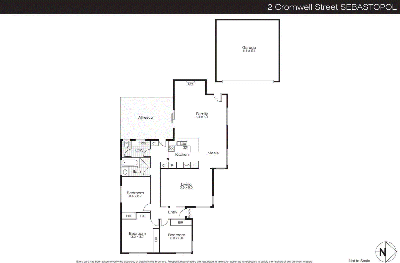 2 Cromwell Street, Sebastopol VIC 3356 - Floorplan