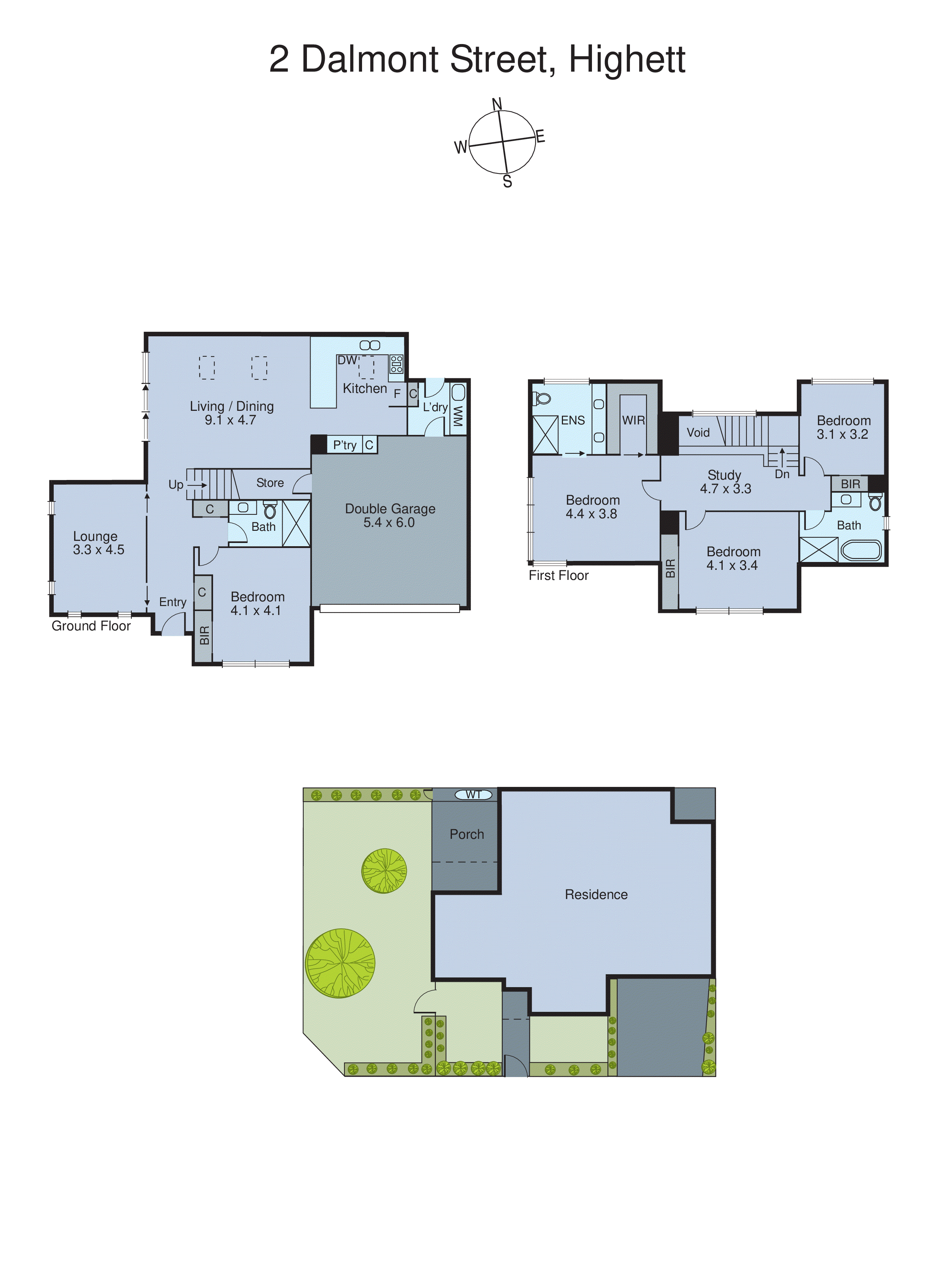 2 Dalmont Street, Highett VIC 3190 - Floorplan