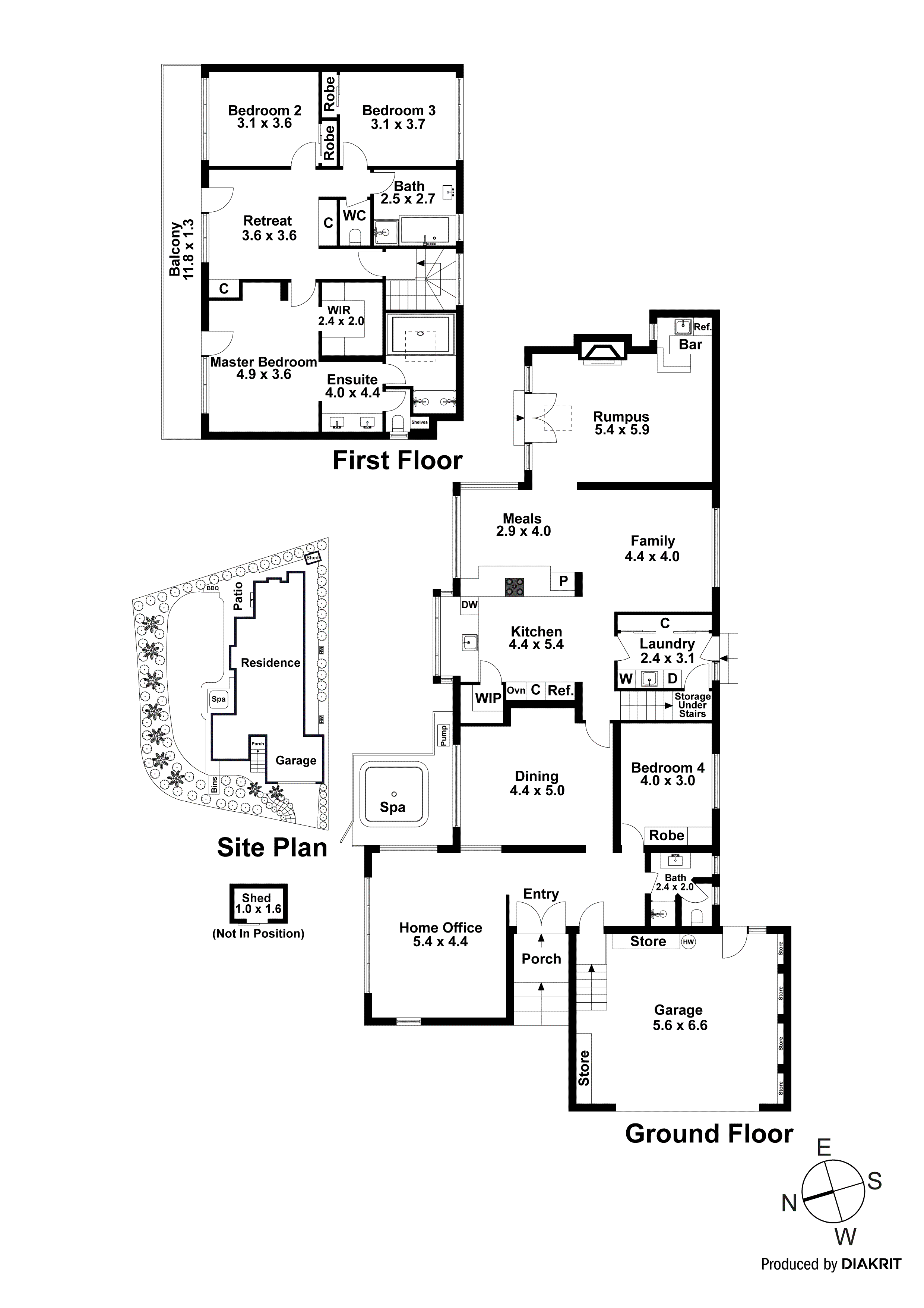 2 Darlington Avenue, Wheelers Hill VIC 3150 - Floorplan