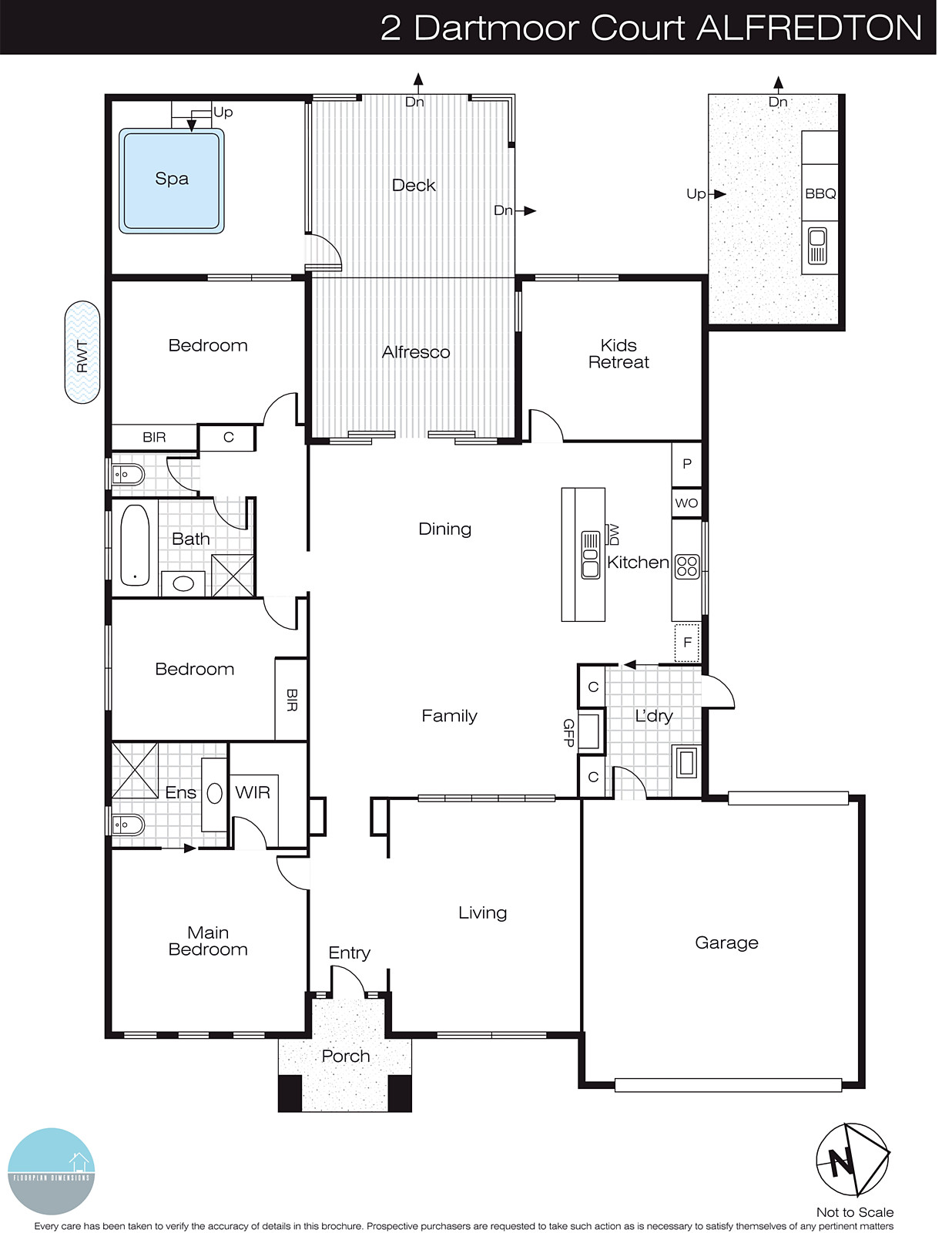 2 Dartmoor Court, Alfredton VIC 3350 - Floorplan