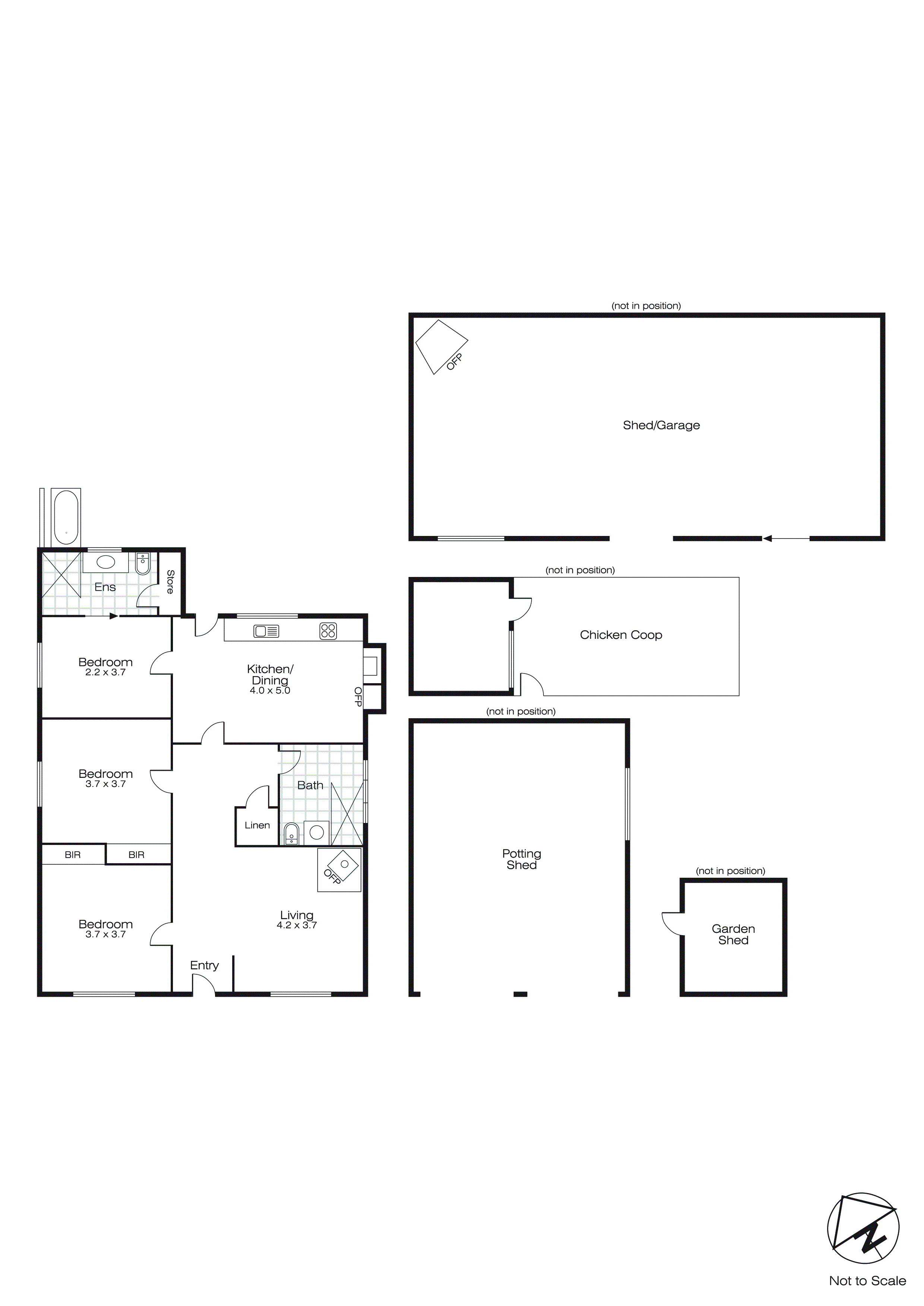 2 Dawsons Road, Avoca VIC 3467 - Floorplan