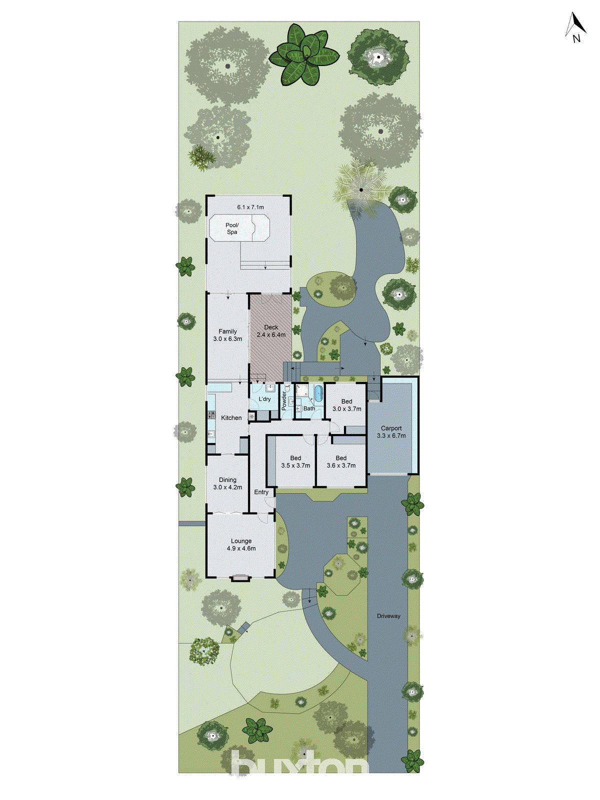 2 Desmond Street, Highton VIC 3216 - Floorplan