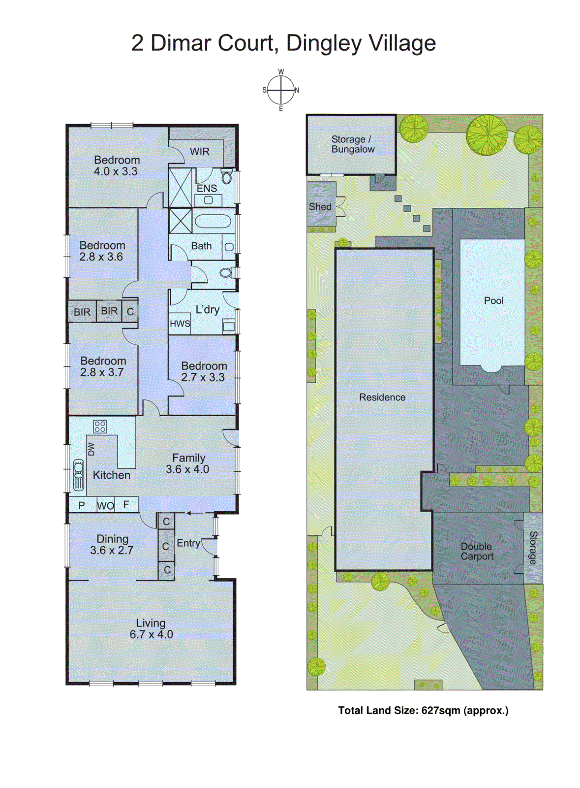 2 Dimar Court, Dingley Village VIC 3172 - Floorplan
