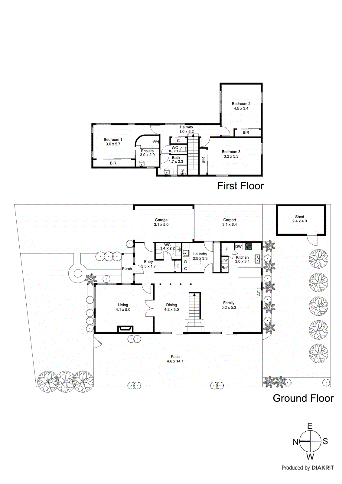 2 Dorothea Mackellar Avenue, Oakleigh East VIC 3166 - Floorplan
