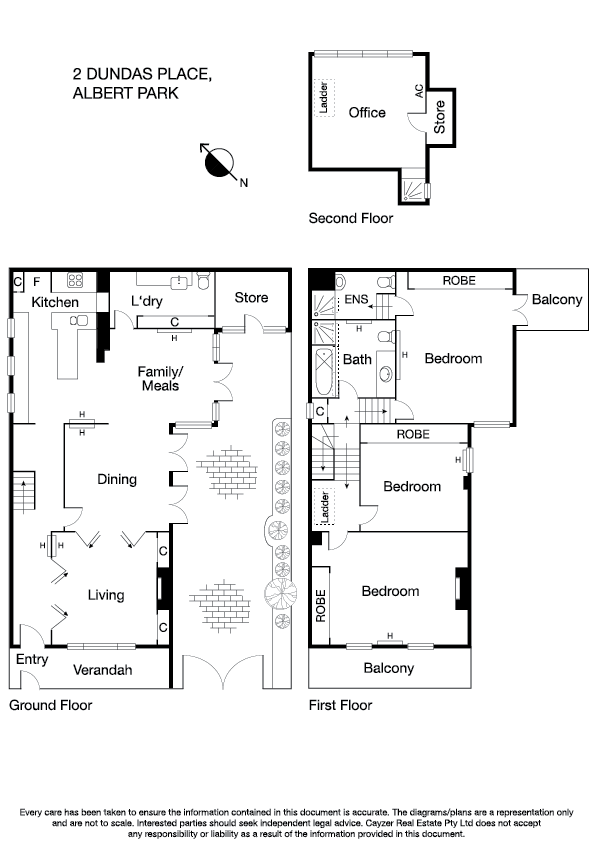 2 Dundas Place, ALBERT PARK VIC 3206 - Floorplan