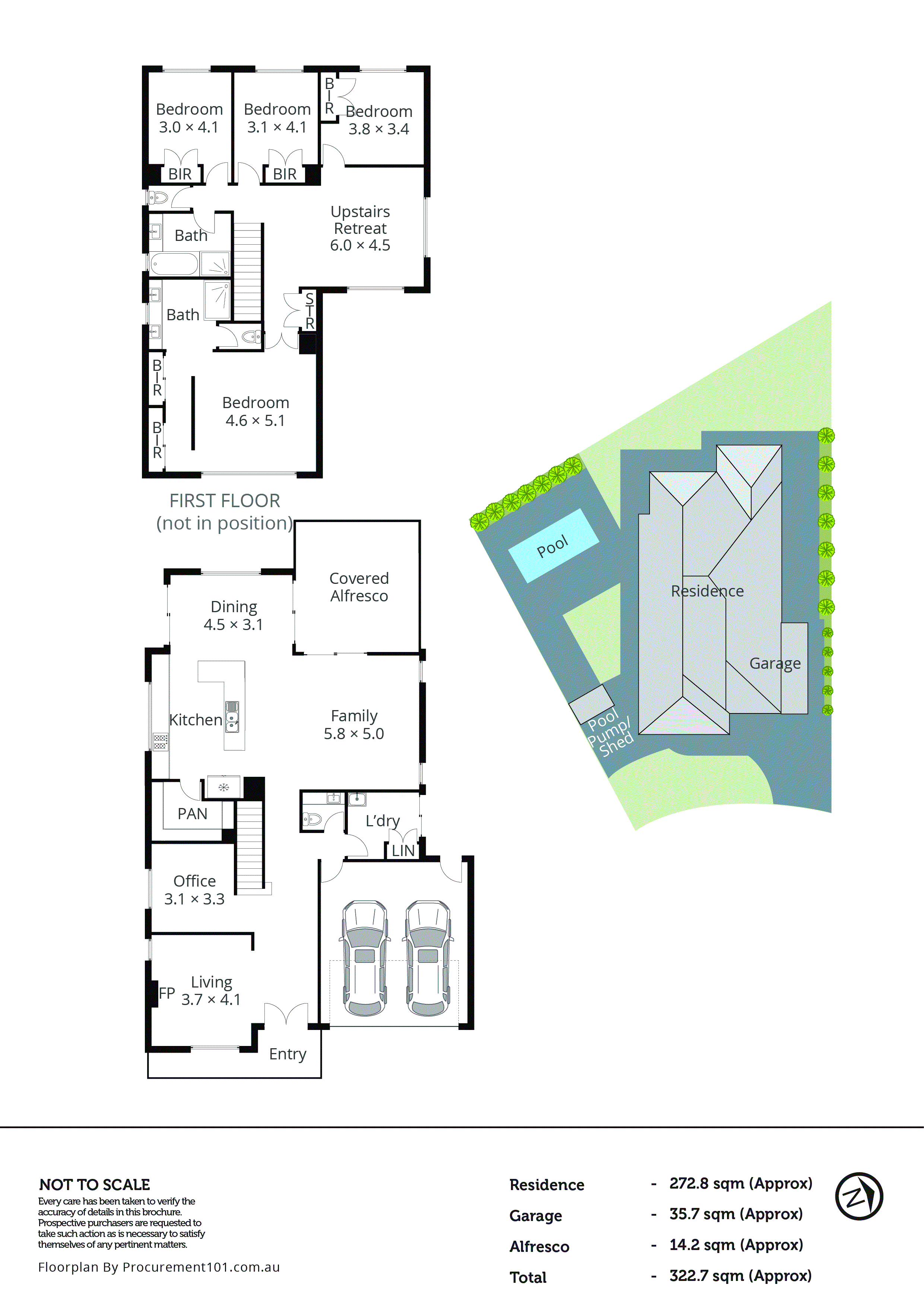 2 Fernhurst Close, Keysborough VIC 3173 - Floorplan