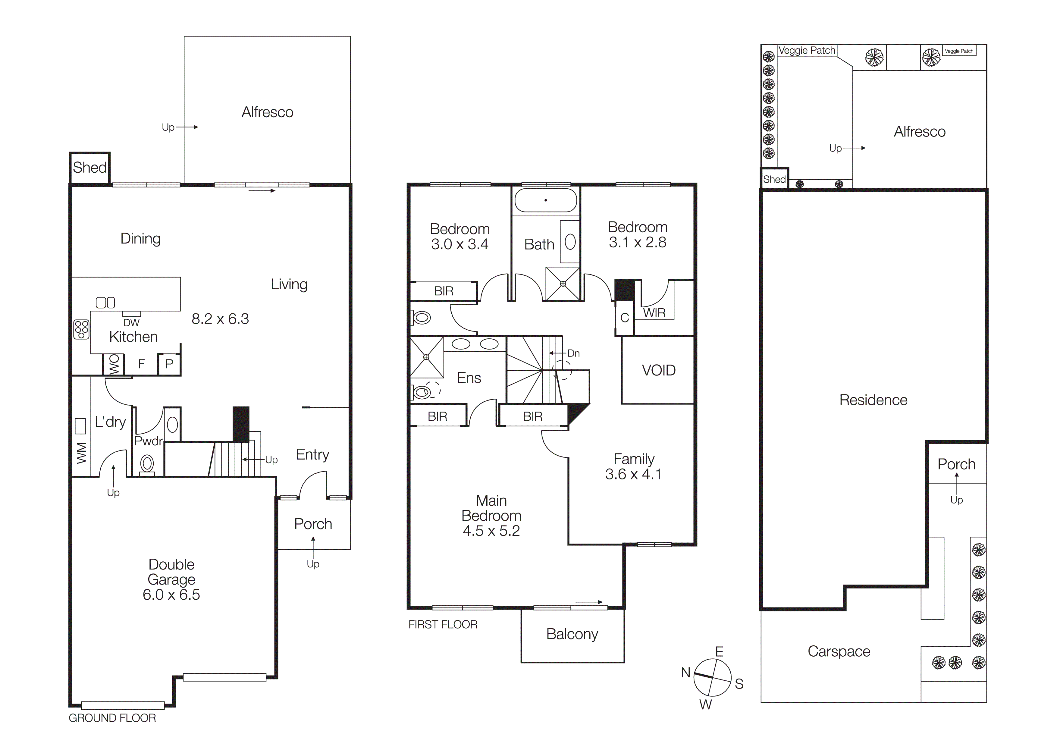 2 Ferrier Grove, Bonbeach VIC 3196 - Floorplan