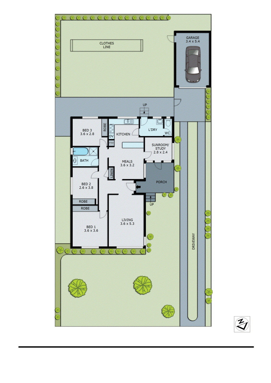 2 Florida Avenue, Dingley Village VIC 3172 - Floorplan