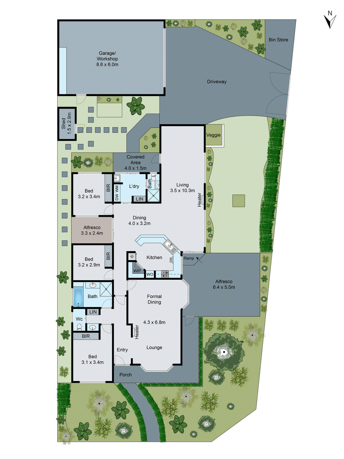 2 Fontaine Street, Grovedale VIC 3216 - Floorplan