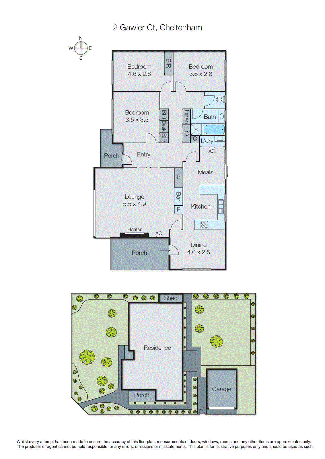 2 Gawler Court, Cheltenham VIC 3192 - Floorplan