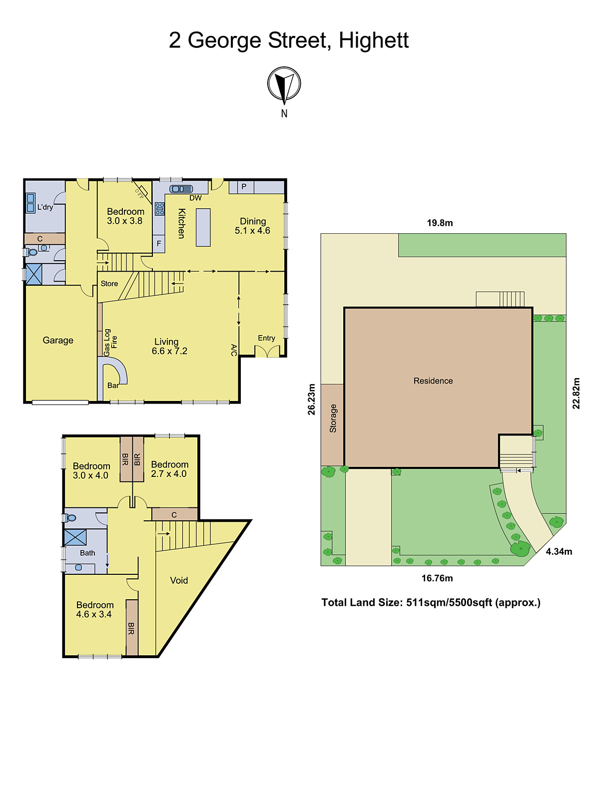 2 George Street, Highett VIC 3190 - Floorplan
